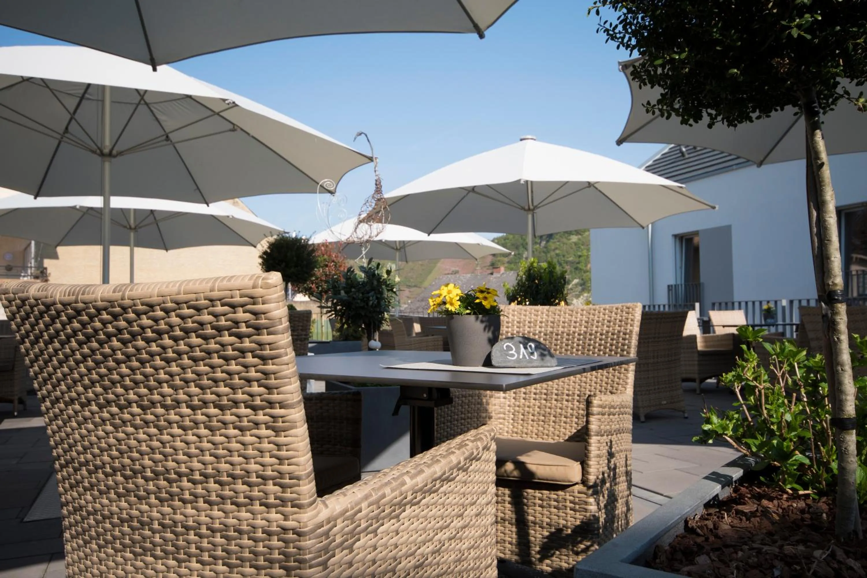 Patio in Hotel Restaurant zur Marienburg