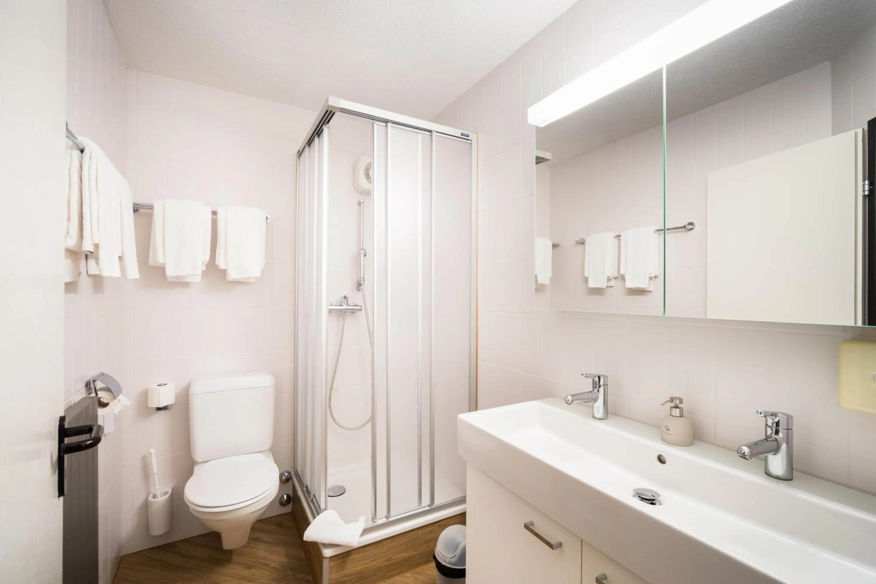 Bathroom in Seeblick Höhenhotel