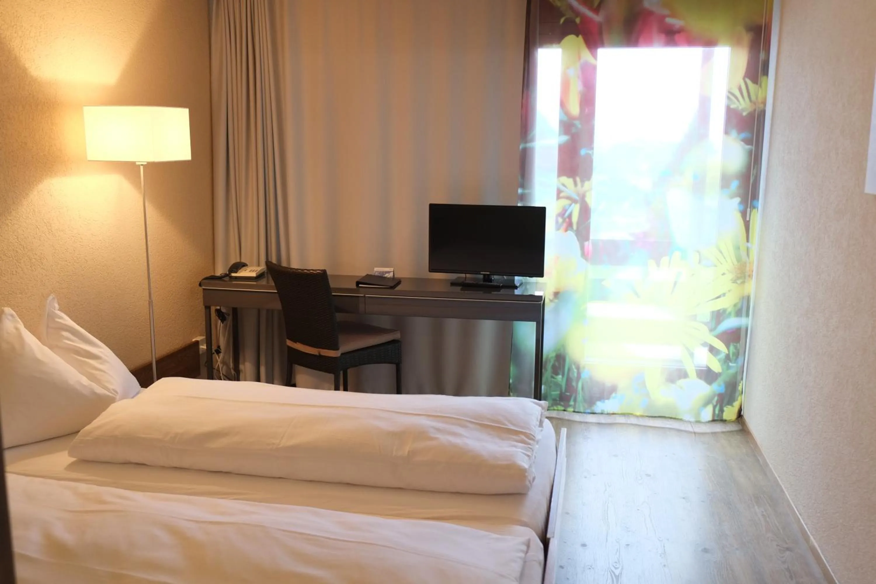 Bed in Seeblick Höhenhotel