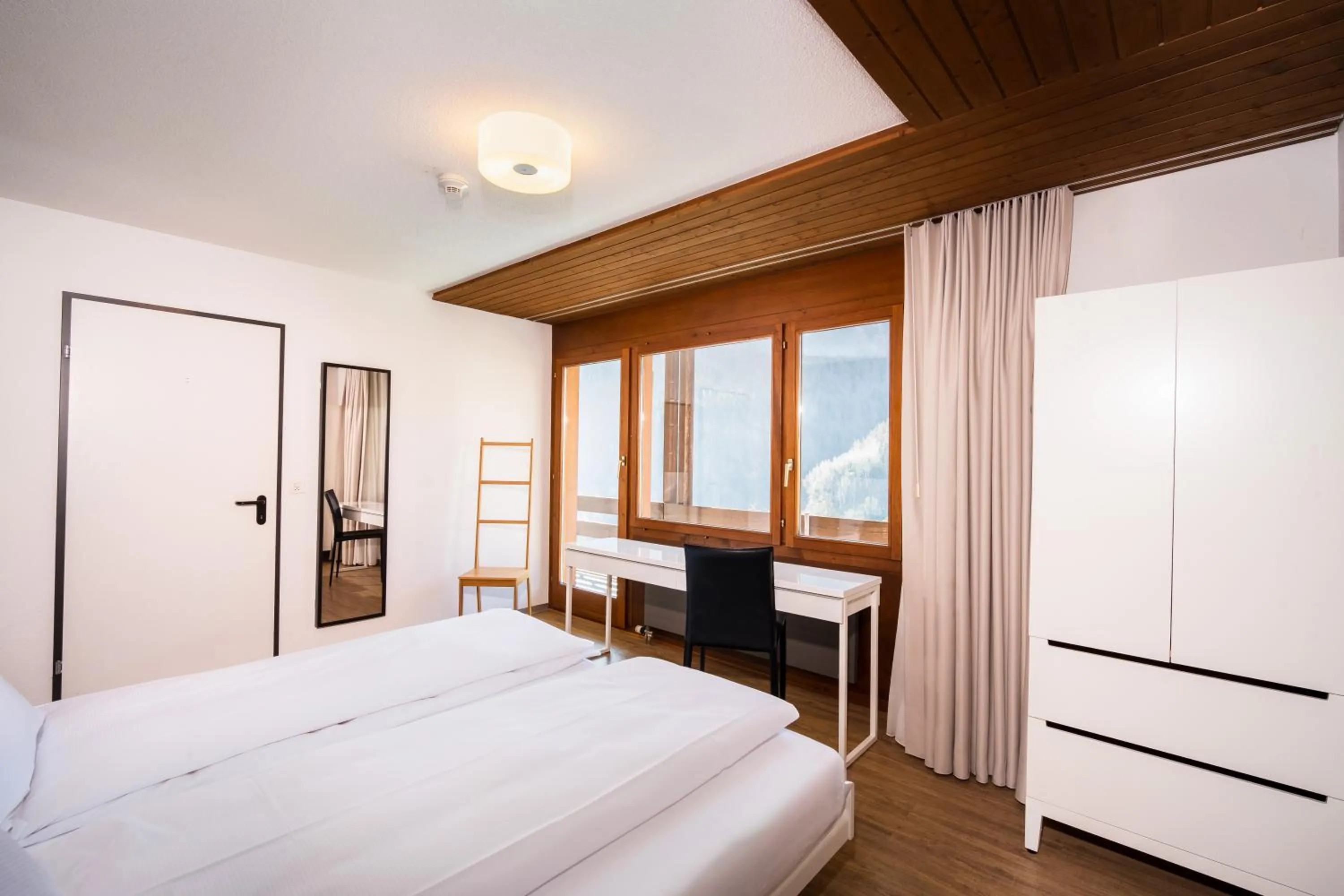 Bedroom, Bed in Seeblick Höhenhotel