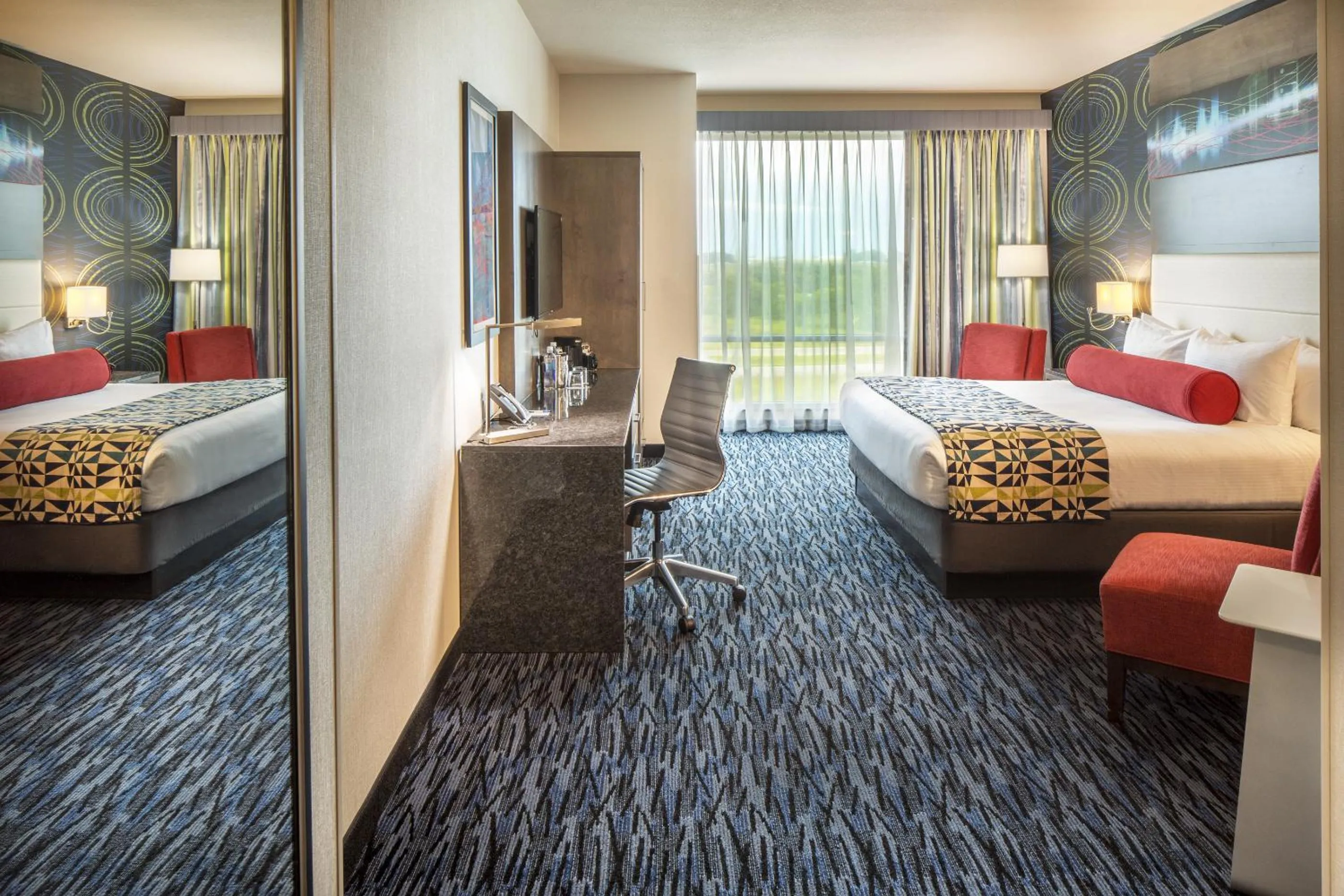 Bed in Rhythm City Casino & Resort