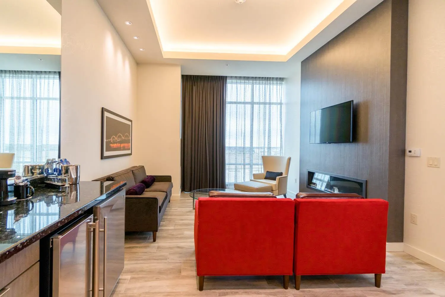 Kitchen or kitchenette in Rhythm City Casino & Resort