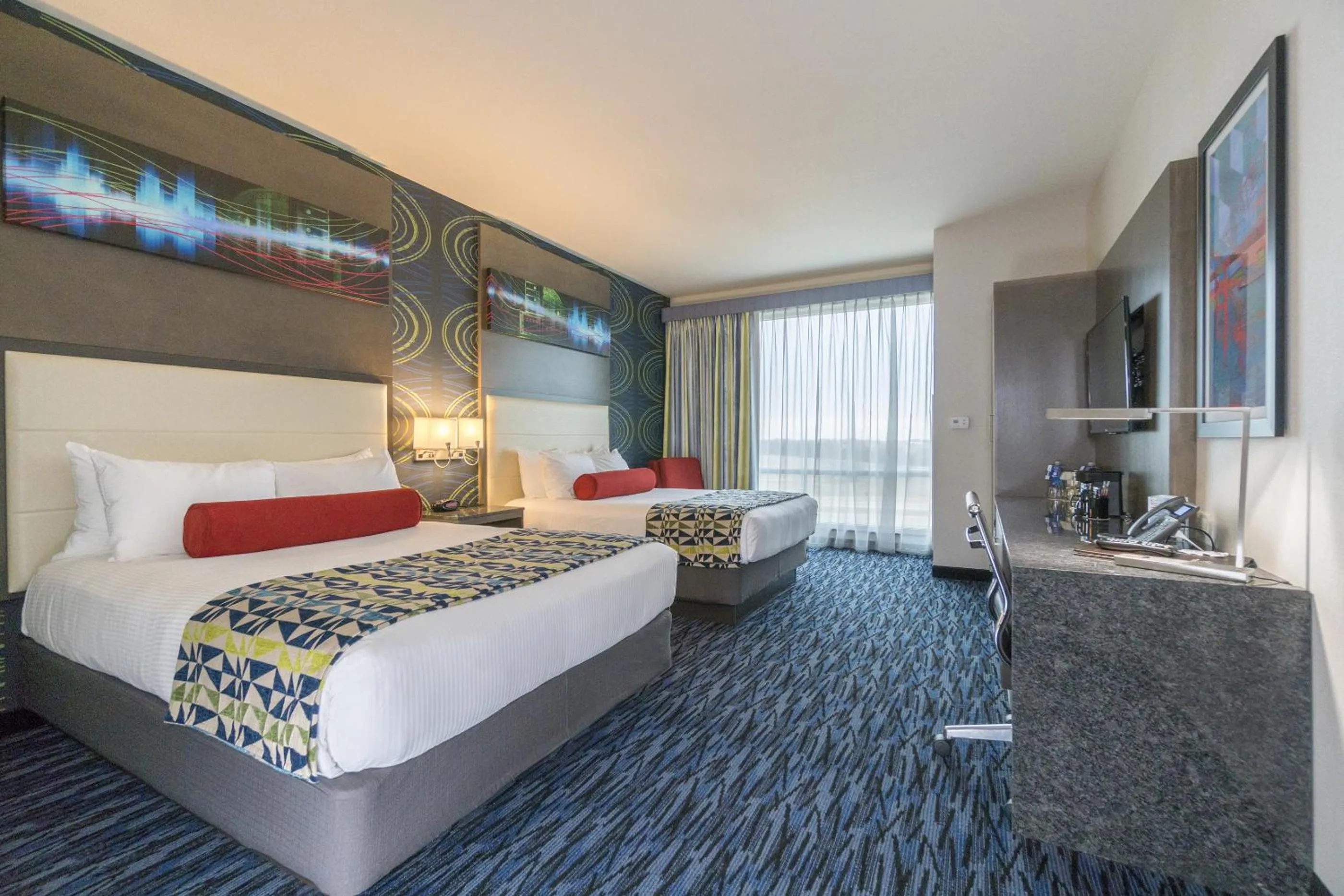 Bed in Rhythm City Casino & Resort