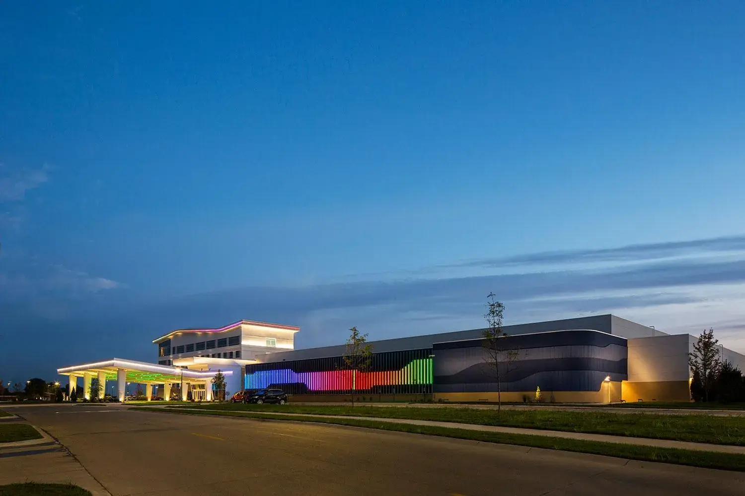 Property building in Rhythm City Casino & Resort Property building in Rhythm City Casino & Resort