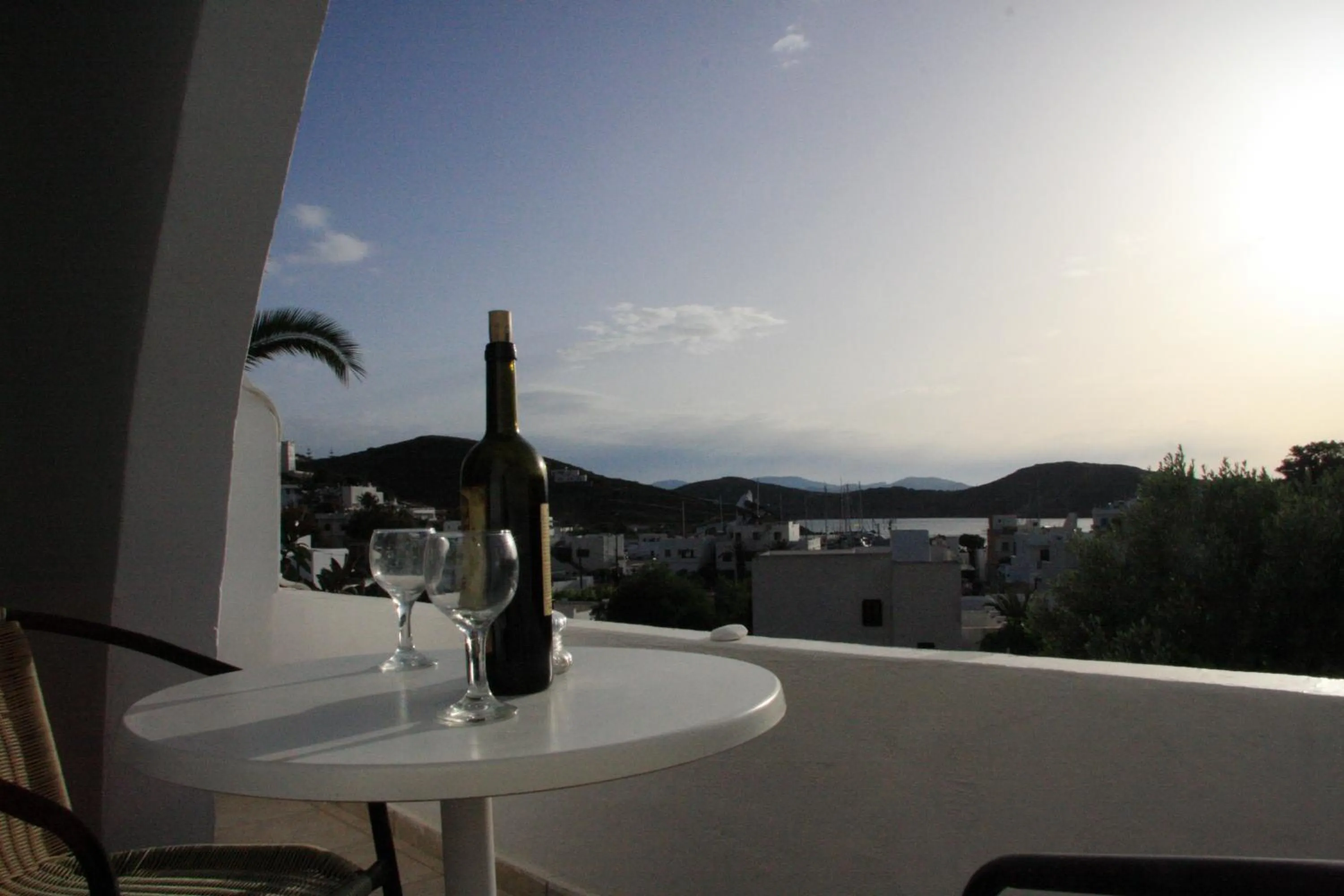 View (from property/room) in Armadoros Hotel / Ios Backpackers