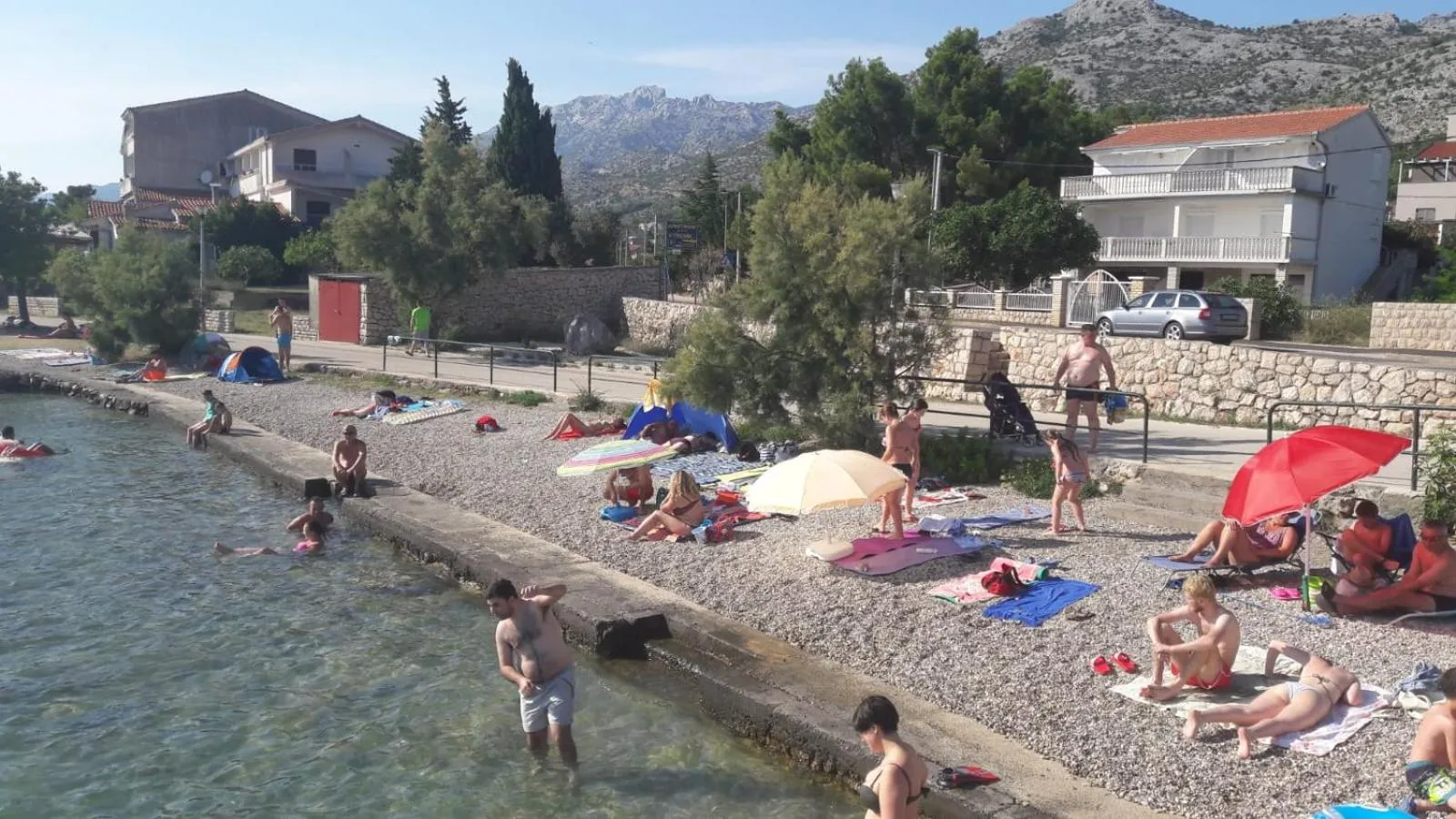 Beach in Hotel Barba
