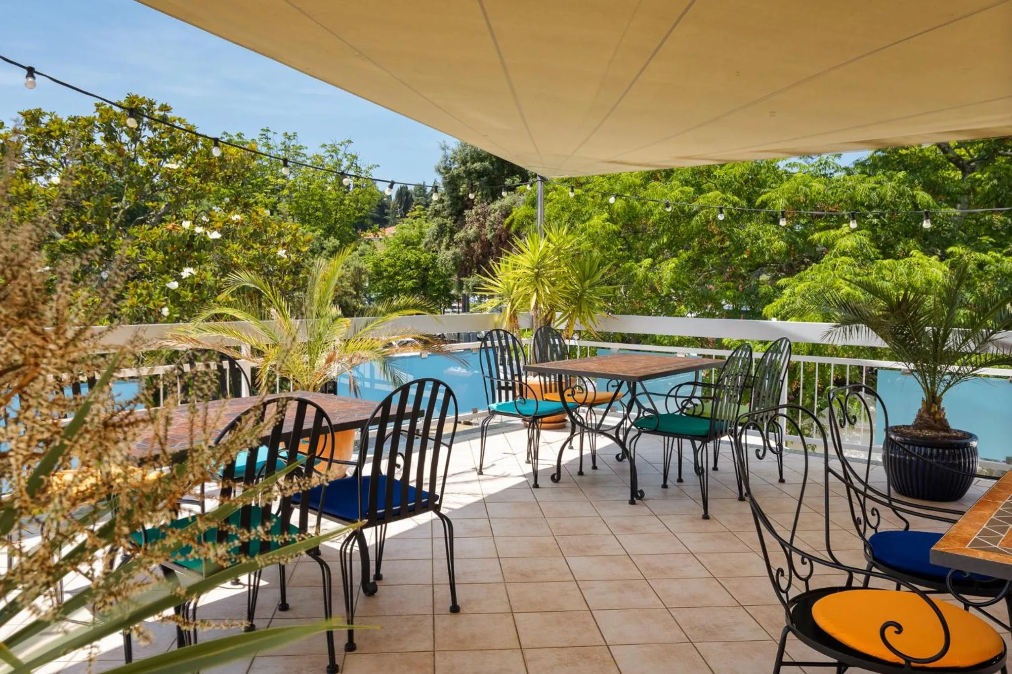 Balcony/Terrace in Hotel Porec