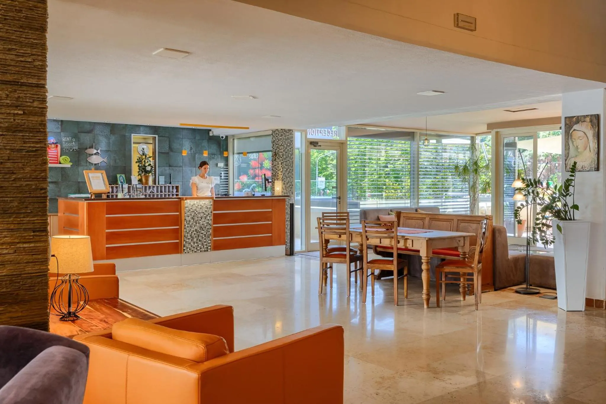 Lobby or reception in Hotel Porec