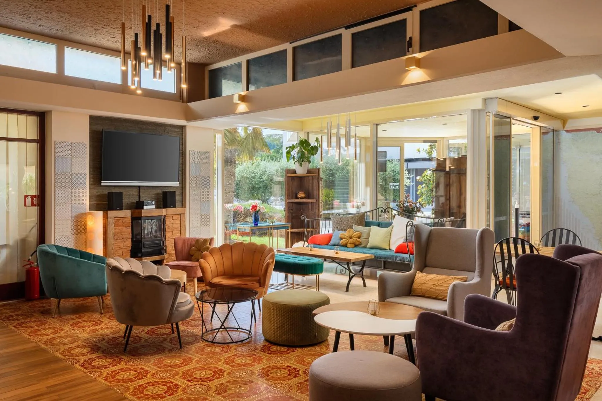 Seating area in Hotel Porec