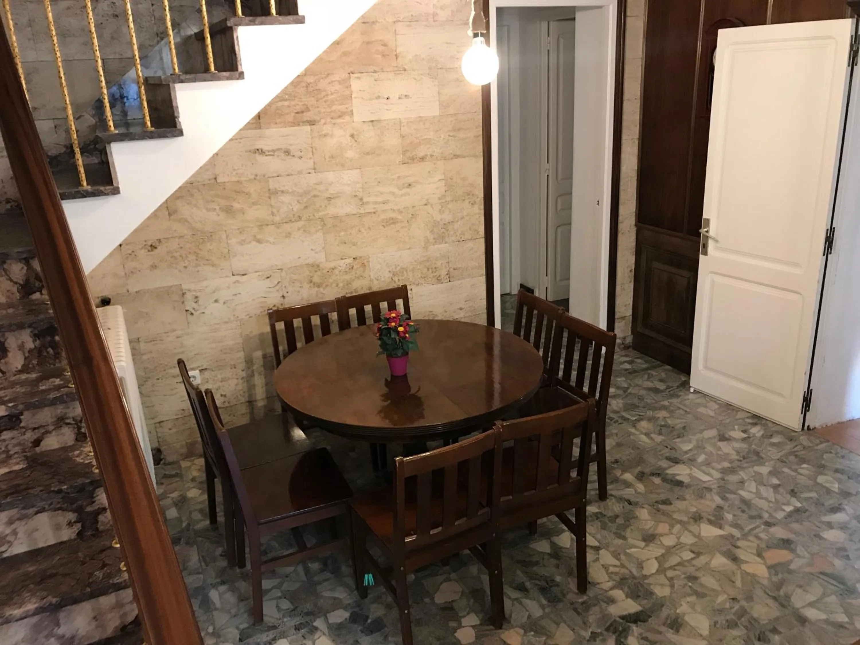 Living room in Mucha Masia Hostel Rural Urba