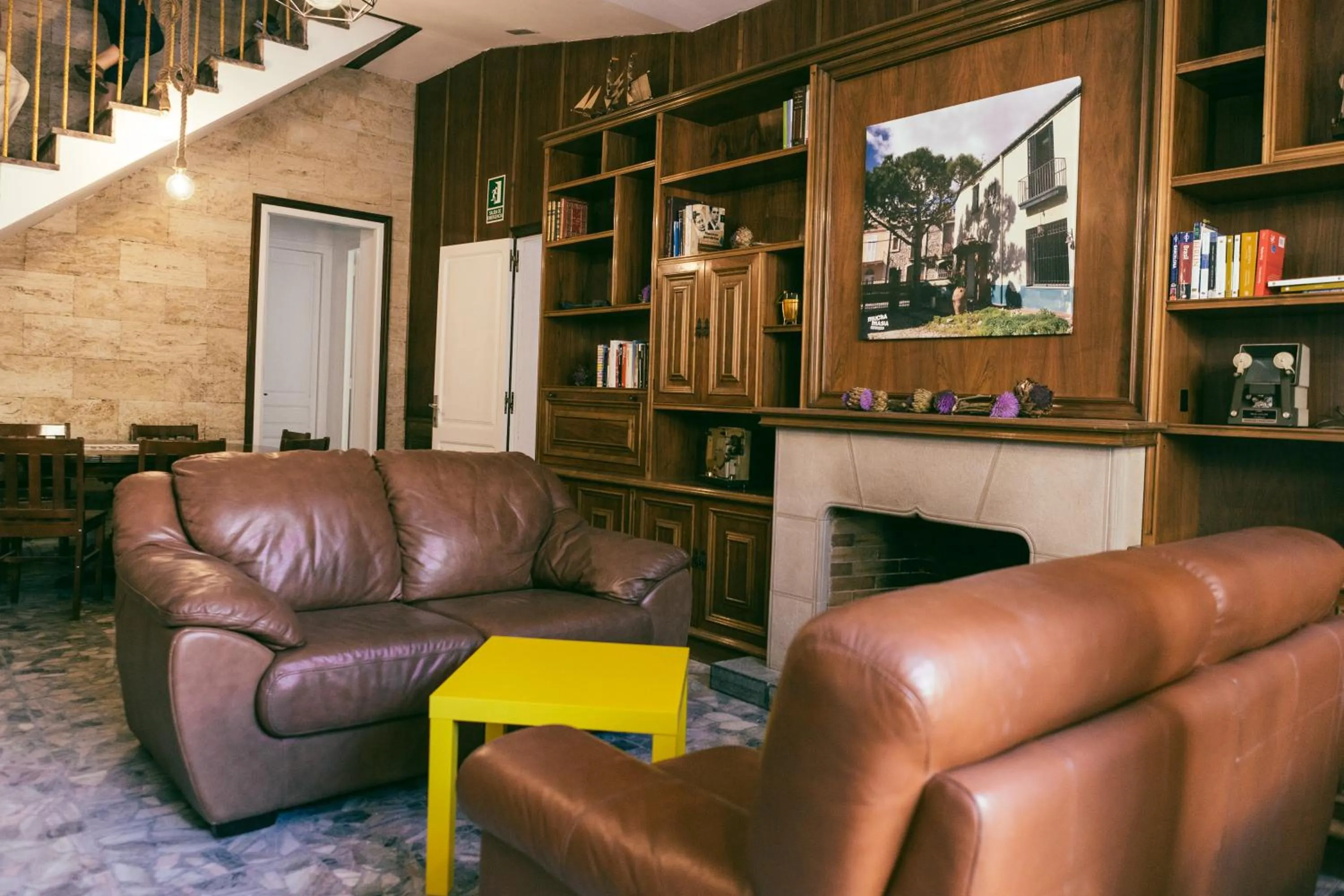 Living room in Mucha Masia Hostel Rural Urba