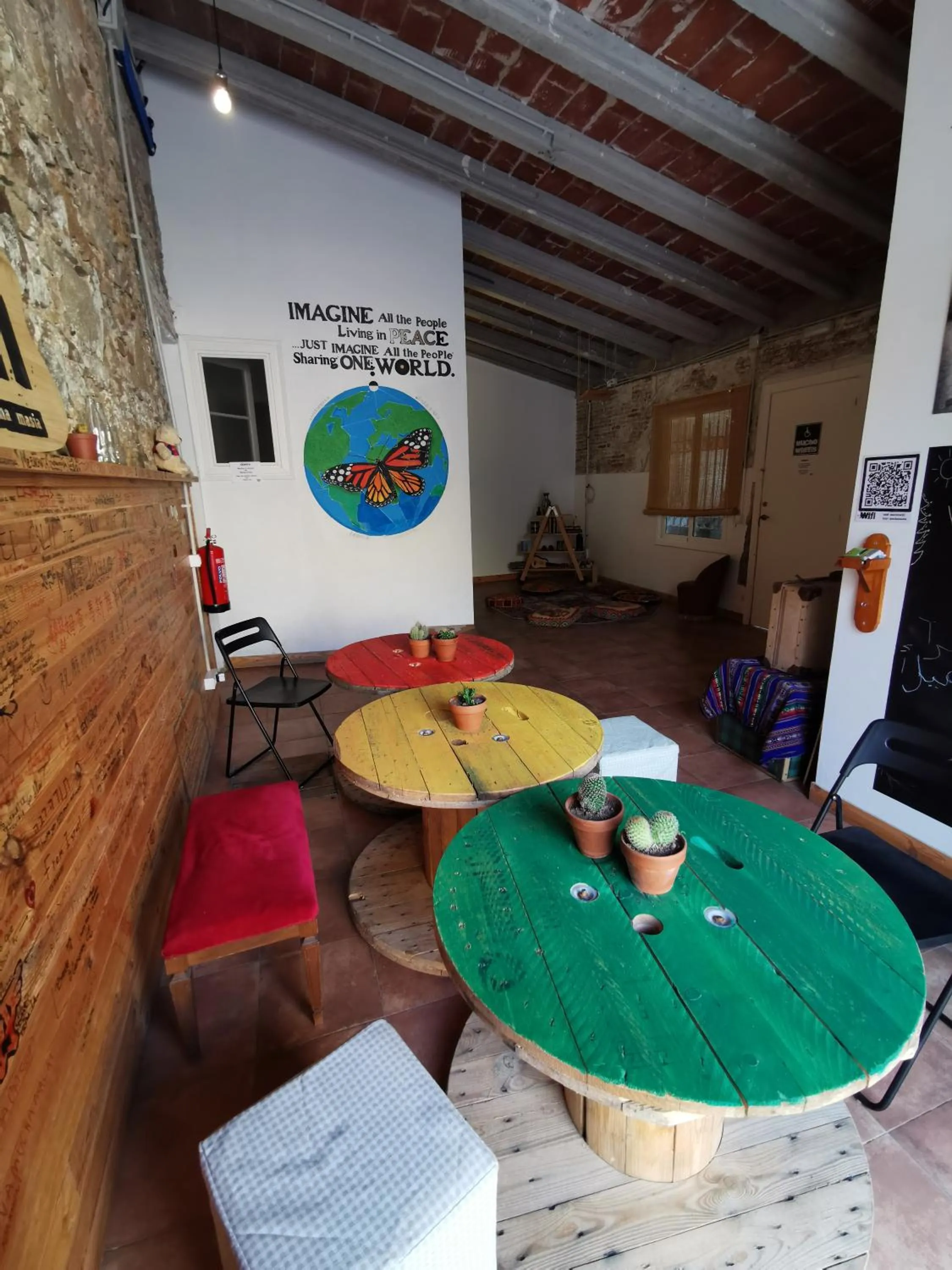 Area and facilities in Mucha Masia Hostel Rural Urba