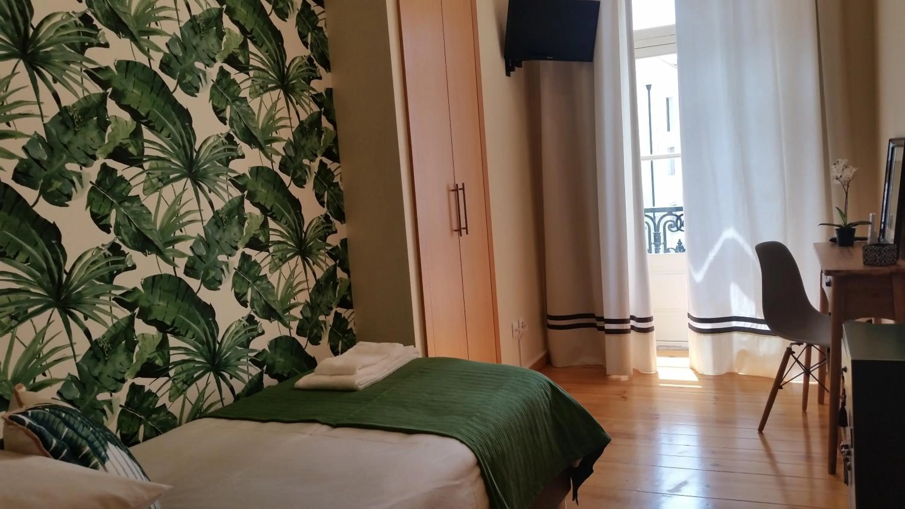 Bed in Lisbon Garden Boutique Guest House