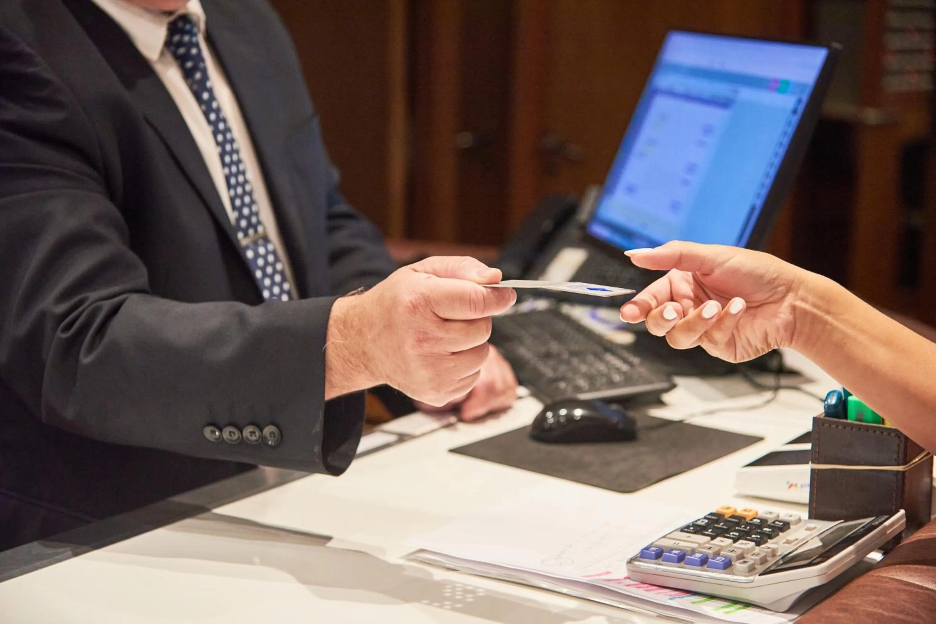 concierge in Primacy Apart Hotel