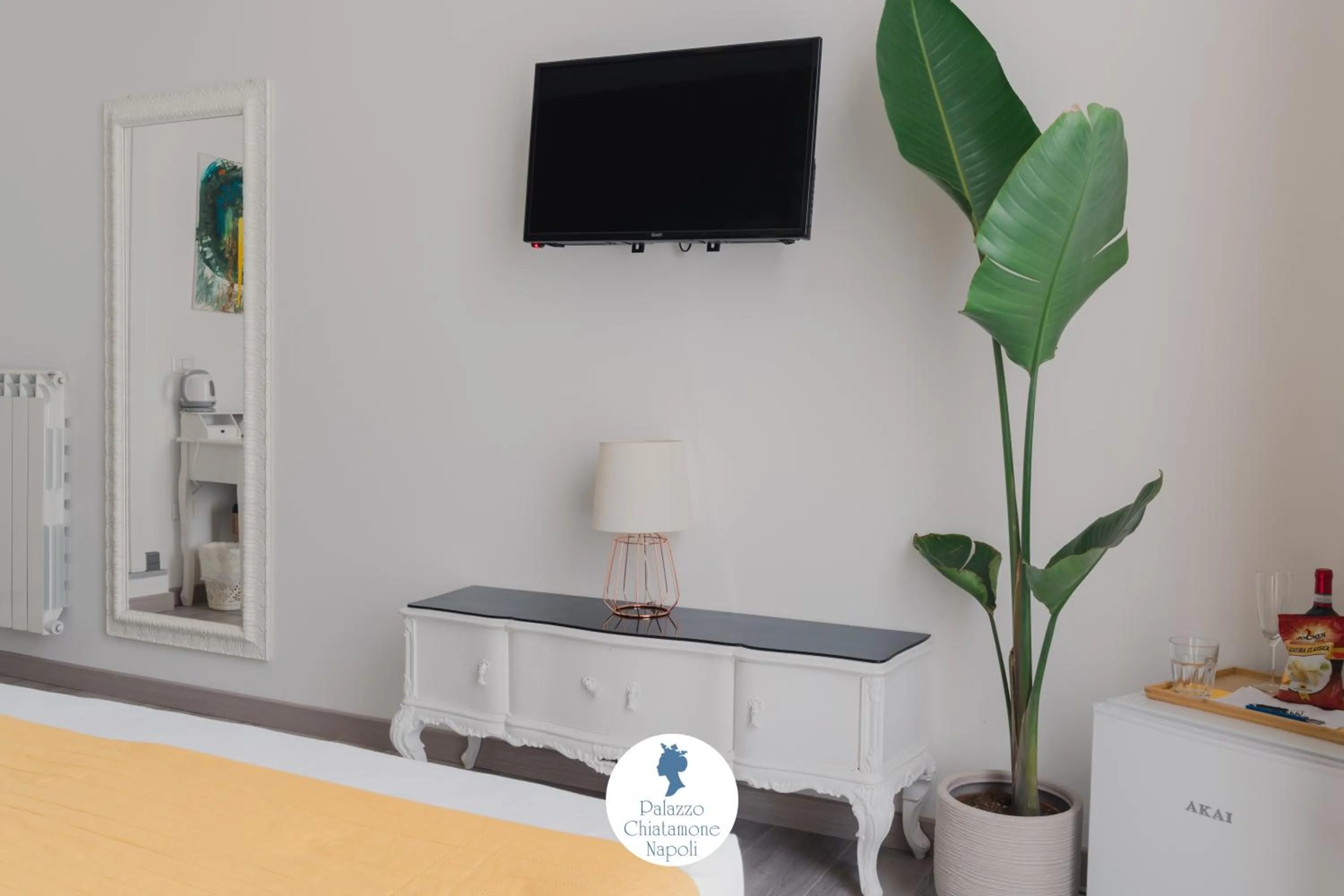 Bed in Palazzo Chiatamone