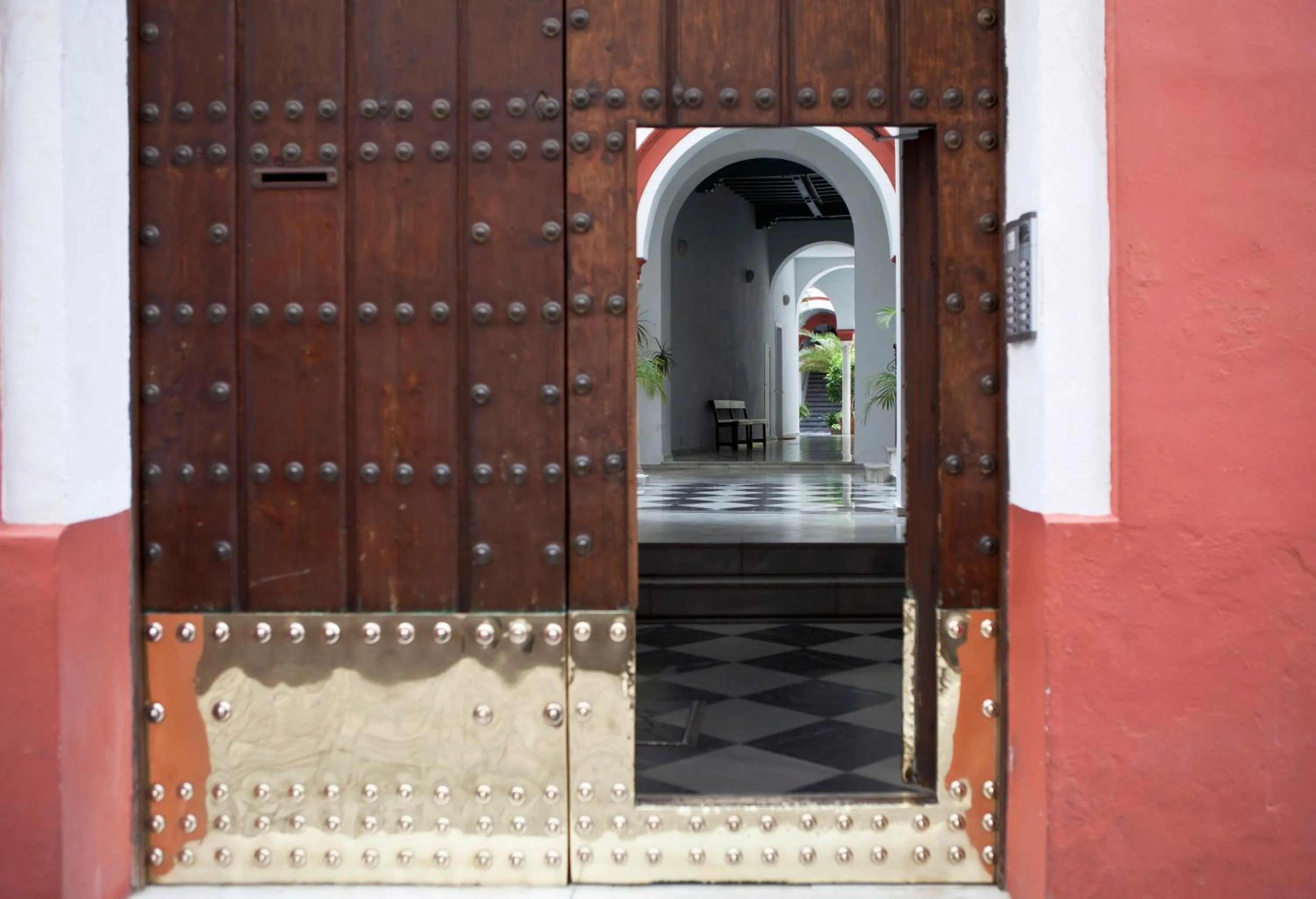 Lobby or reception in Casa Palacio, La Giralda