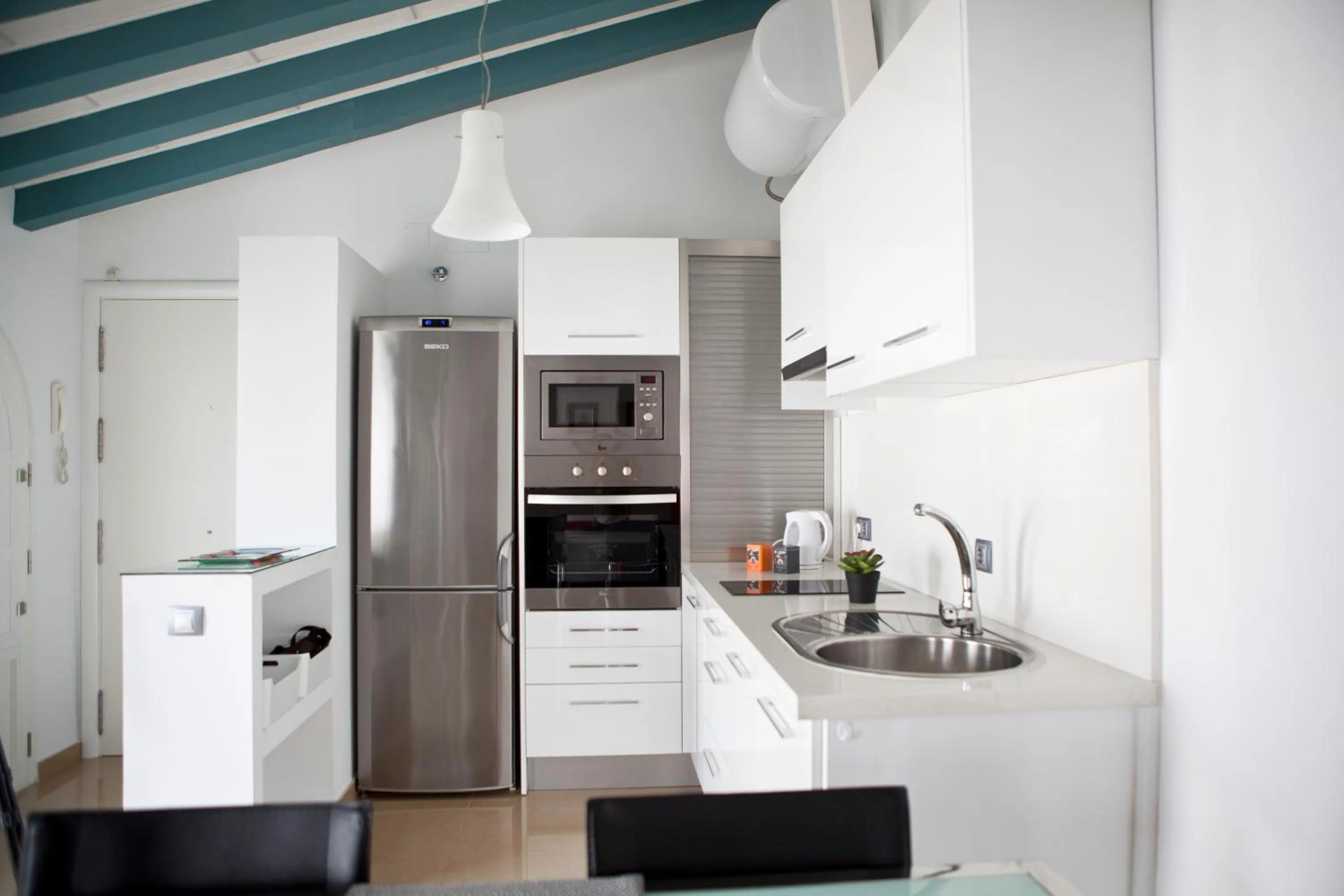 Kitchen or kitchenette in Casa Palacio, La Giralda