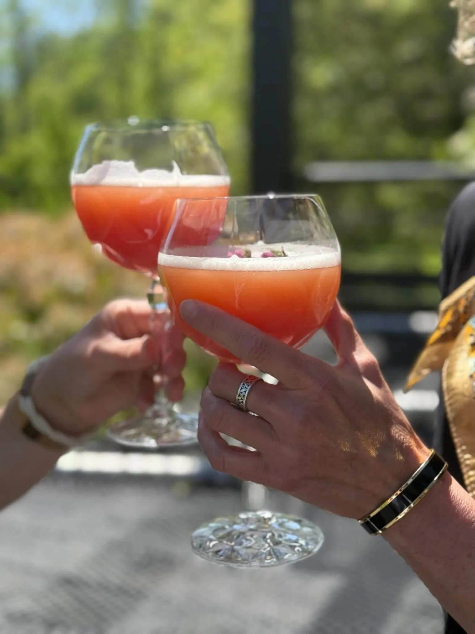Balcony/Terrace in Hôtel-SPA Le Moulin De La Wantzenau - Strasbourg Nord