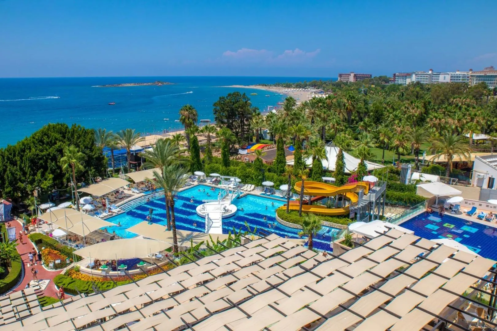 Swimming pool in Sealife Buket Resort & Beach Hotel - Ultra All Inclusive