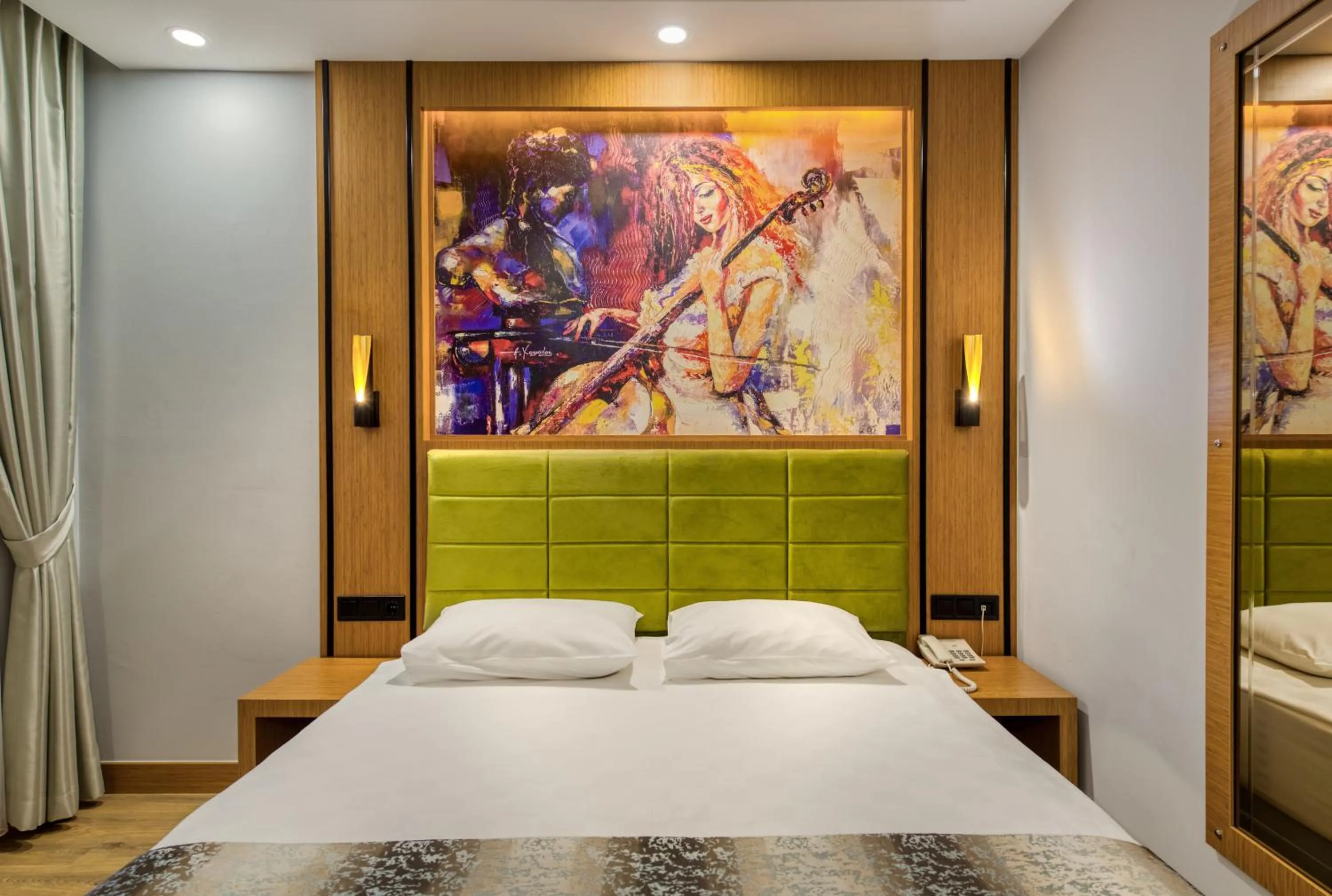 Bed in Sealife Buket Resort & Beach Hotel - Ultra All Inclusive