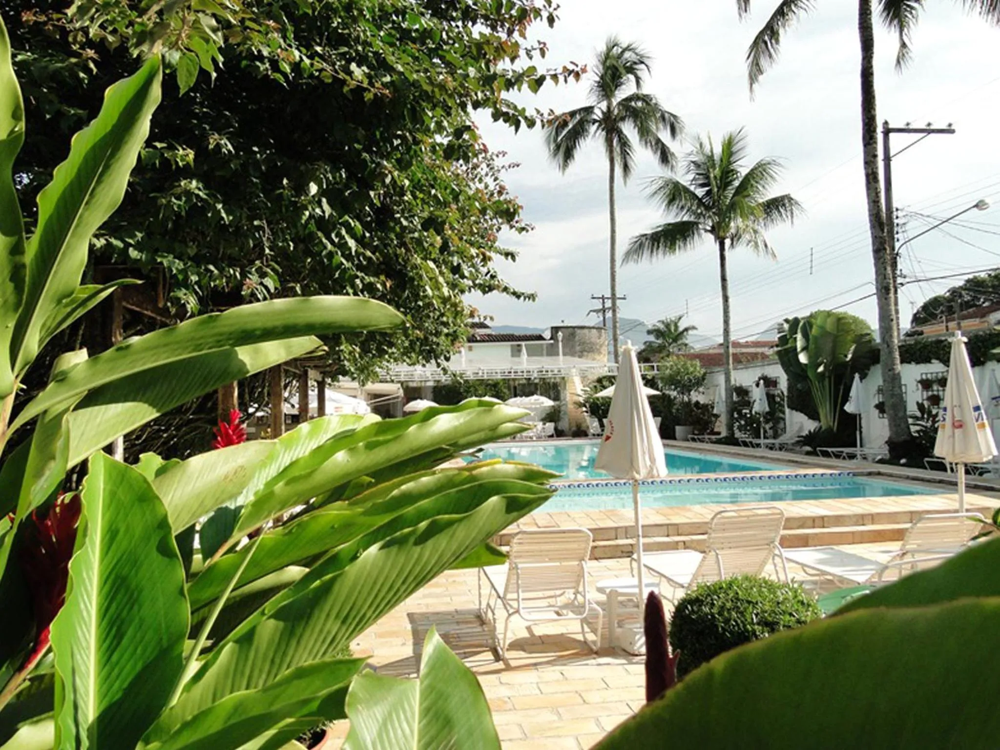 Swimming pool in Ubatuba Palace Hotel