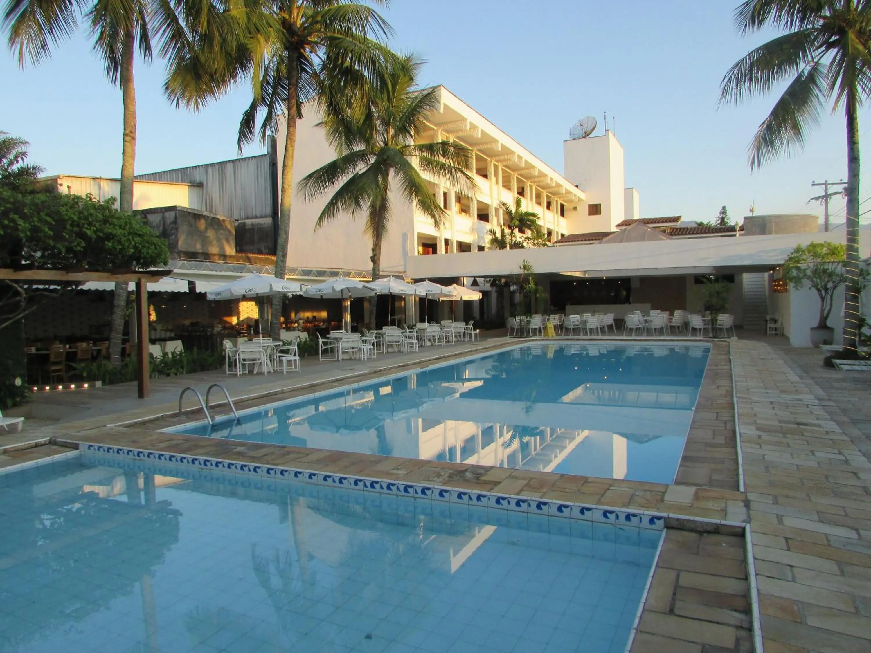 Swimming pool in Ubatuba Palace Hotel