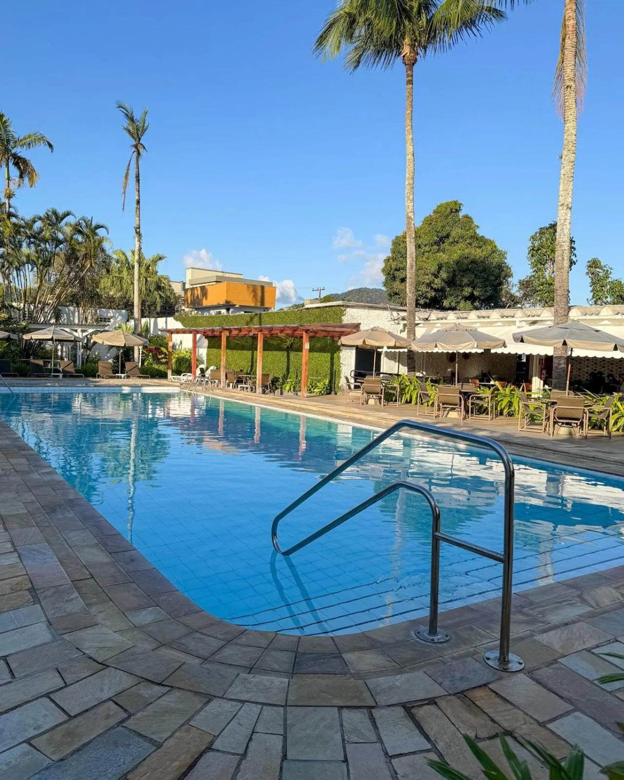 Swimming pool in Ubatuba Palace Hotel