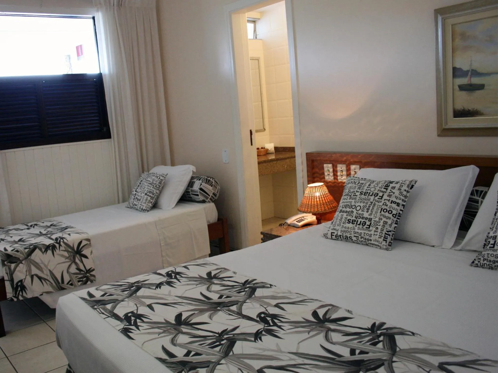 Bedroom, Bed in Ubatuba Palace Hotel