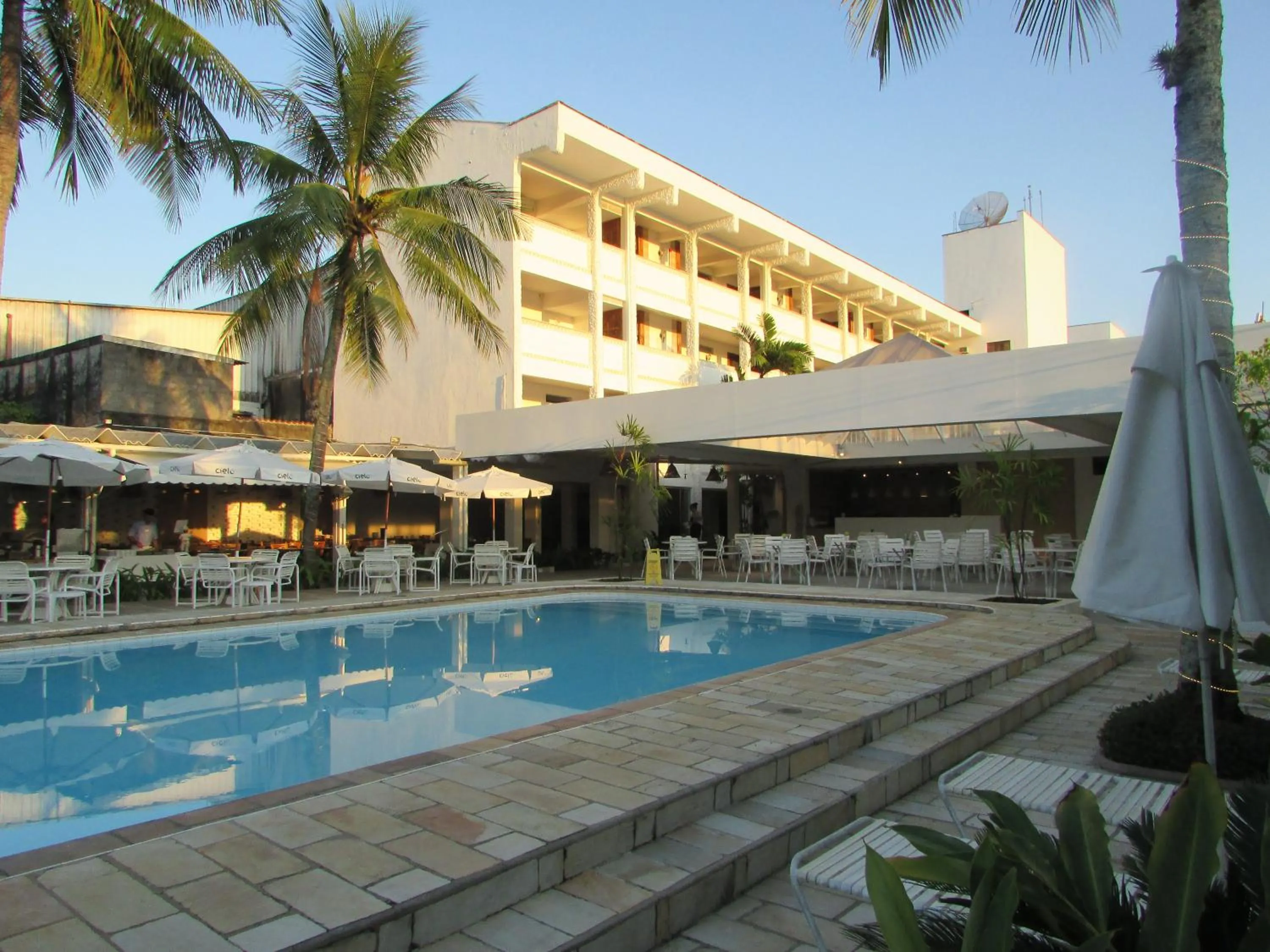 Swimming pool in Ubatuba Palace Hotel