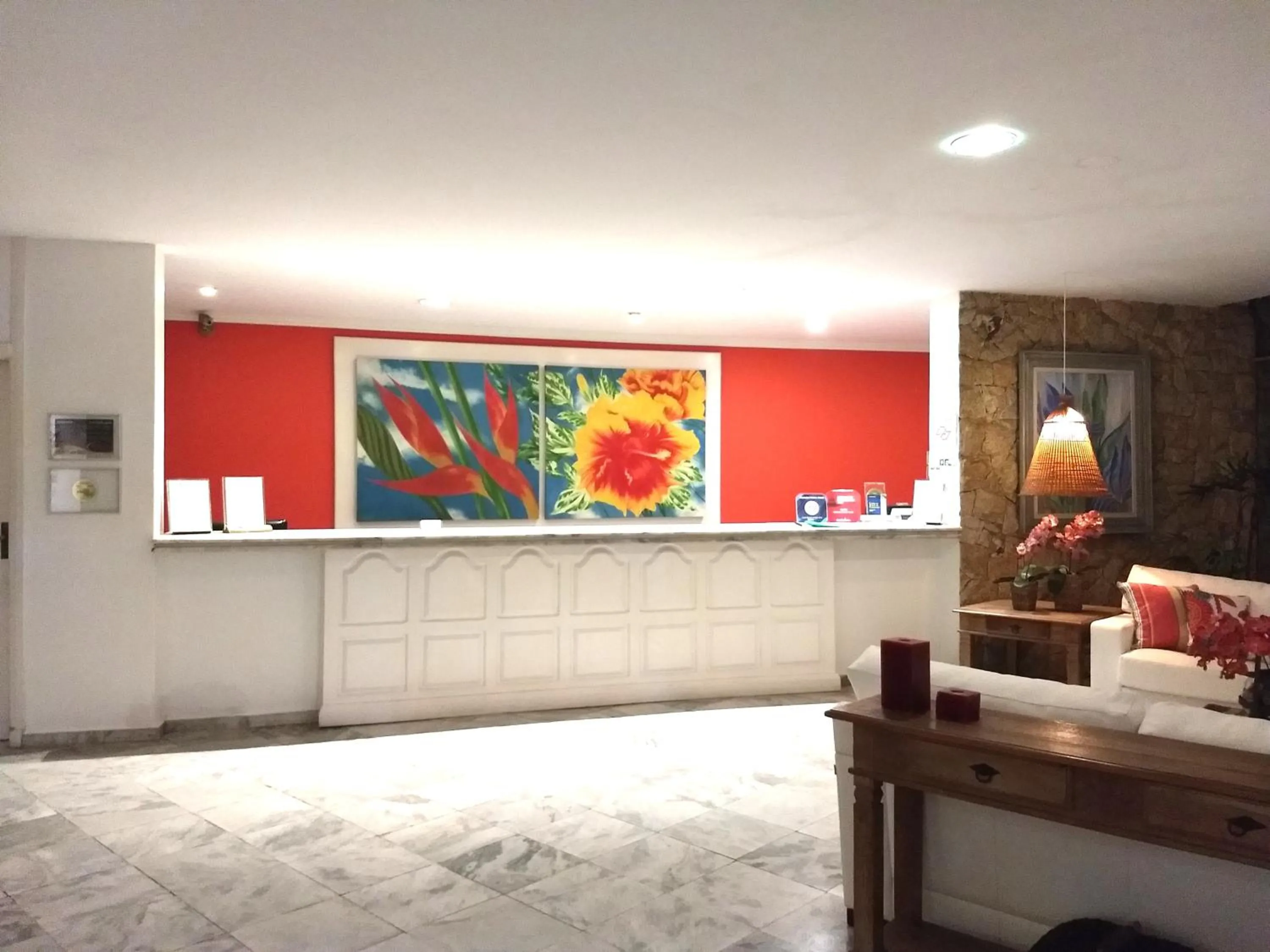 Lobby or reception in Ubatuba Palace Hotel