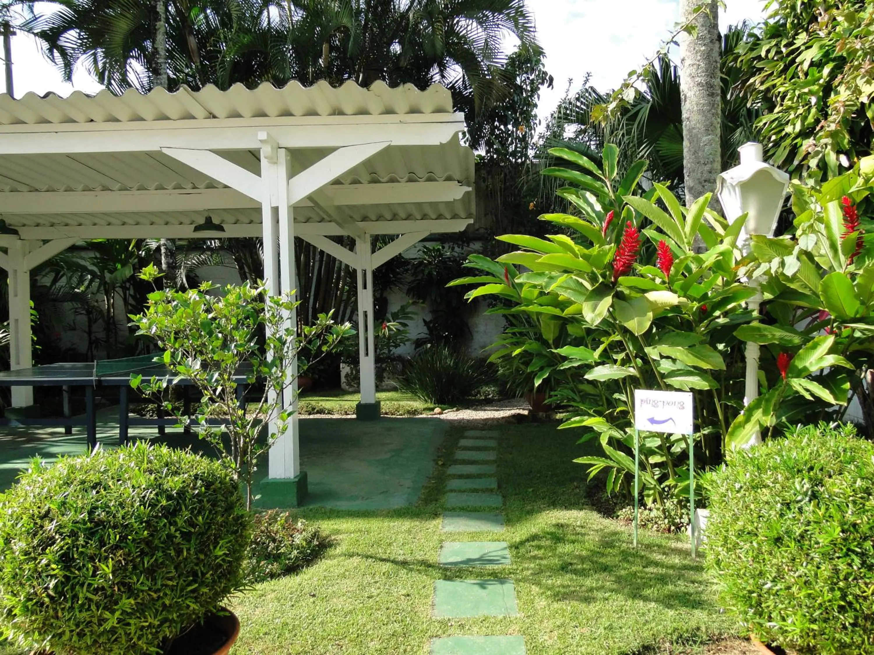 Garden in Ubatuba Palace Hotel