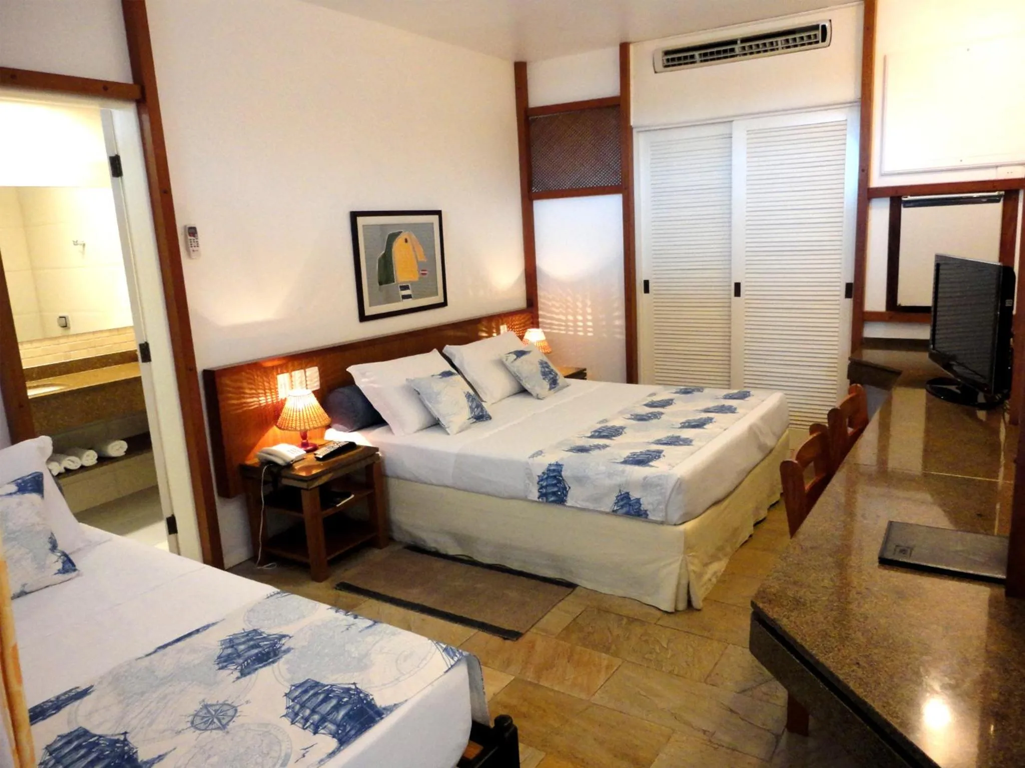 Bedroom, Bed in Ubatuba Palace Hotel