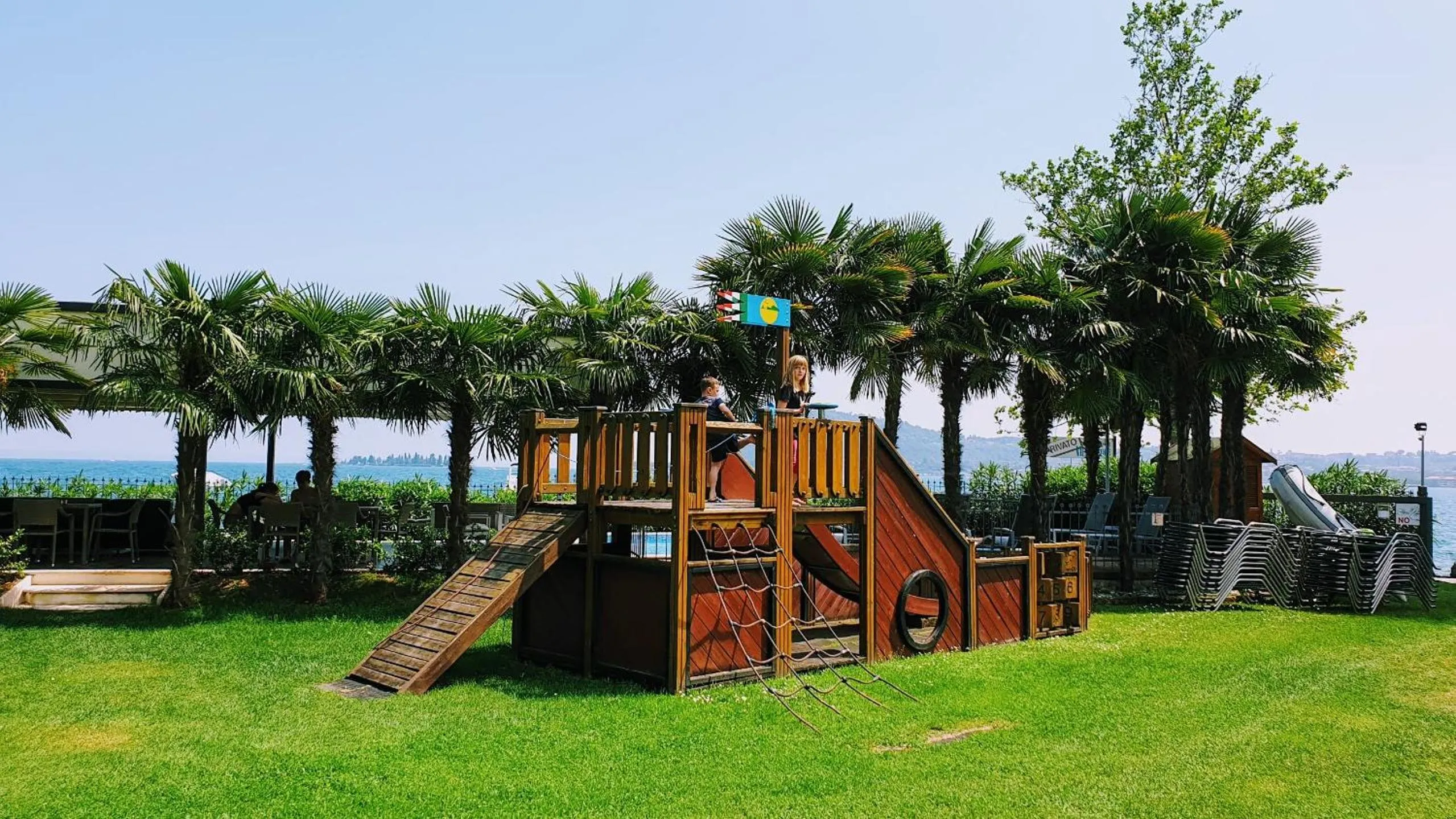 Children play ground in Residence Villalsole