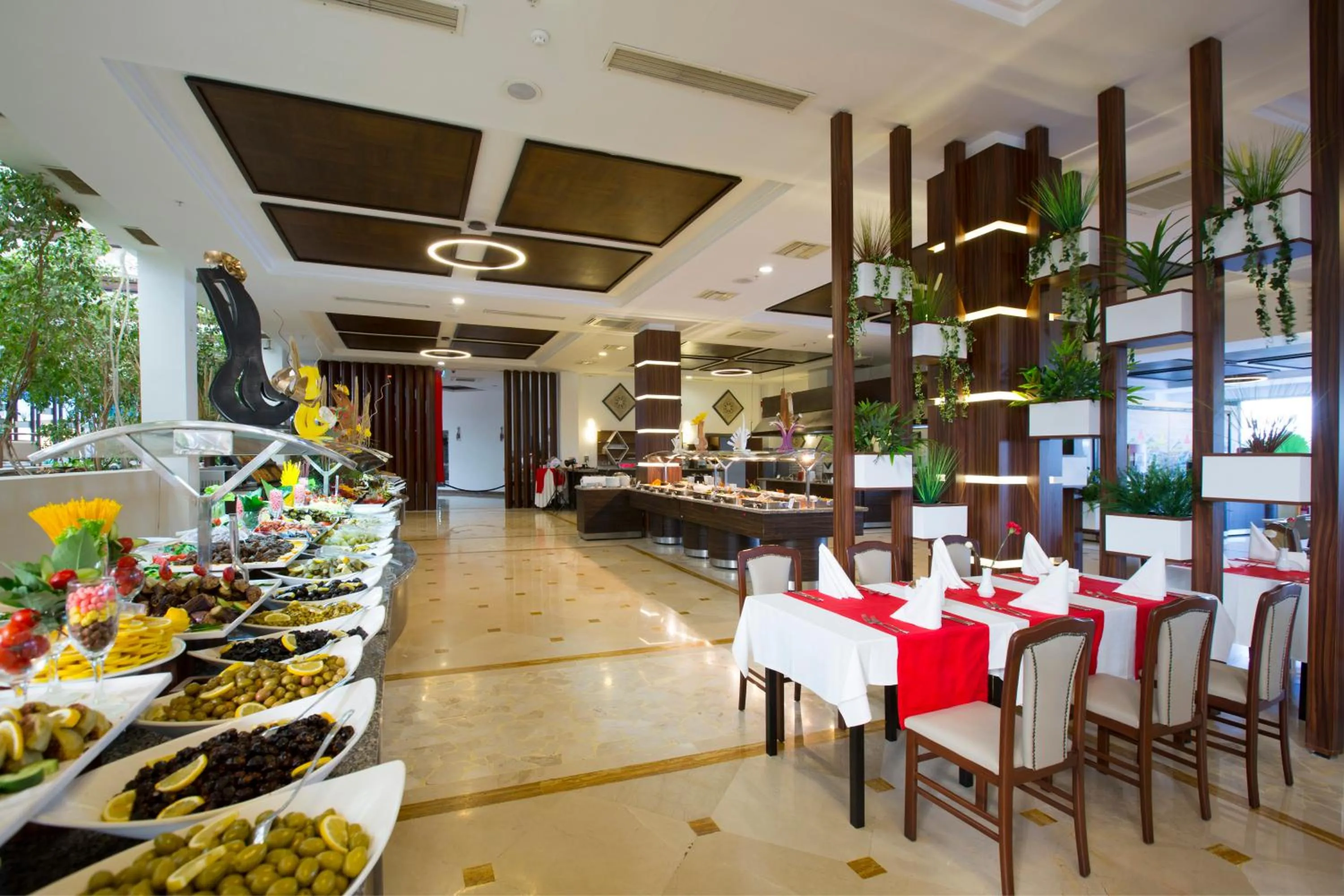 Buffet breakfast in Washington Resort Hotel & Spa