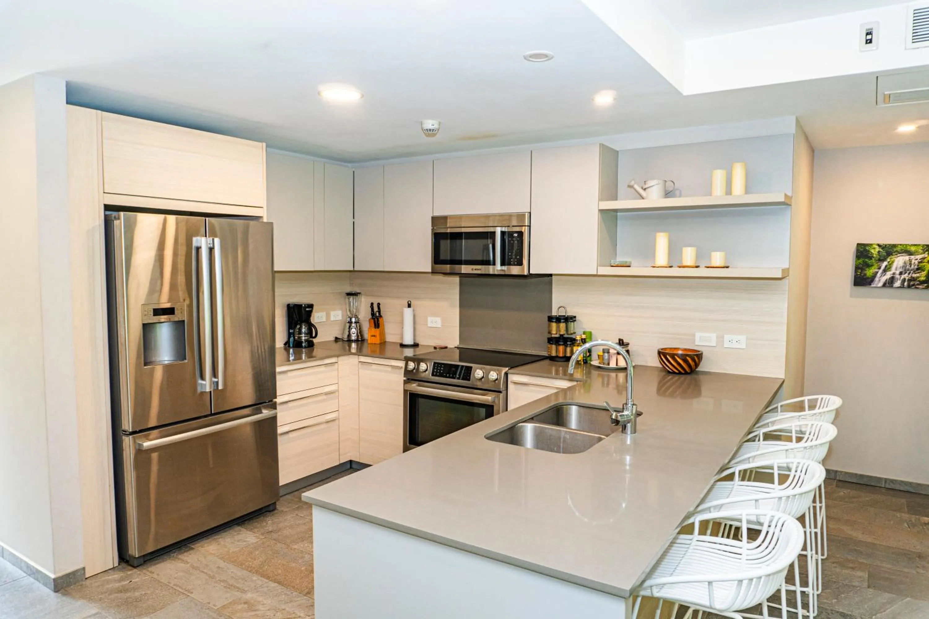 Coffee/tea facilities in Elan at Ballena Beach