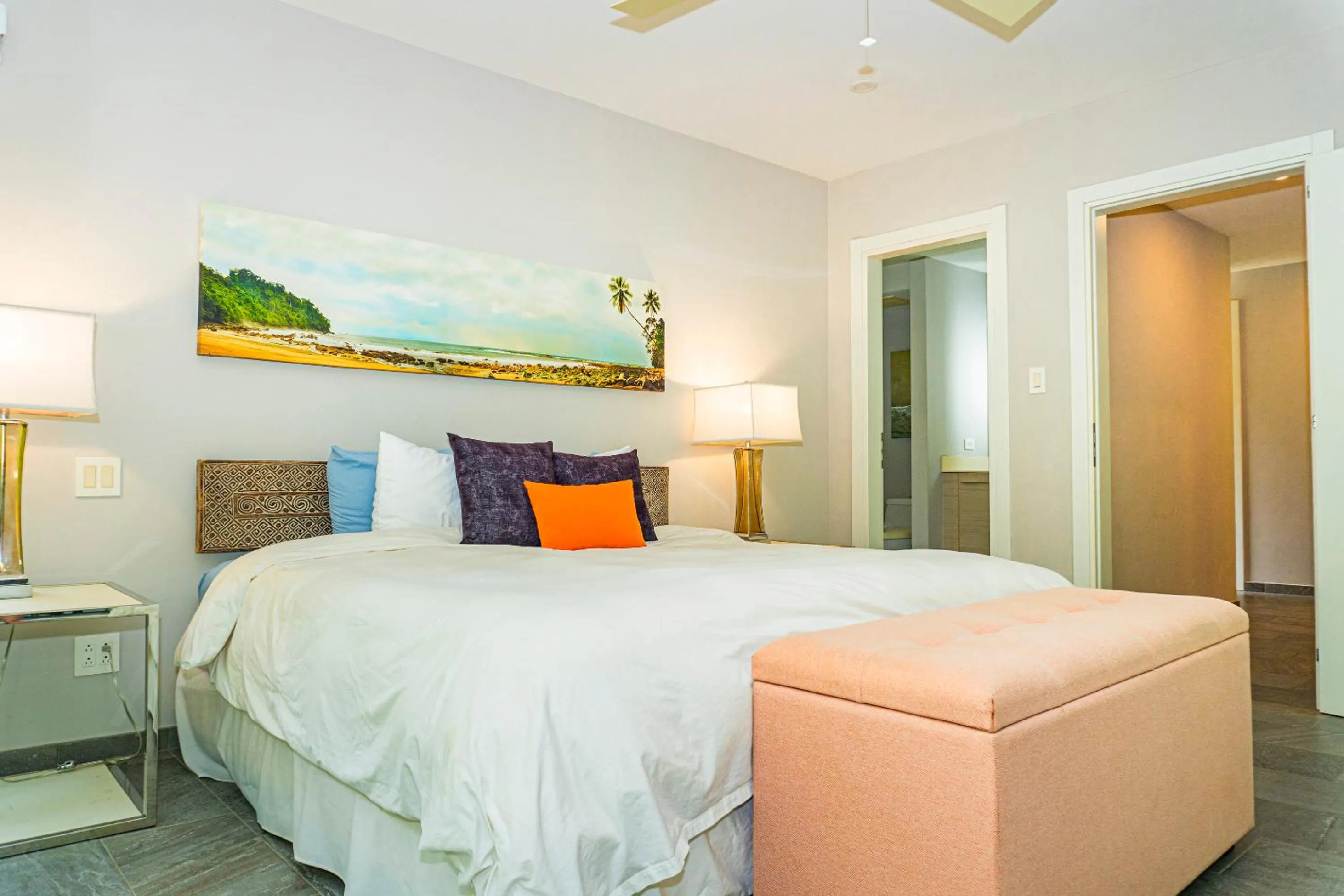 Bed in Elan at Ballena Beach