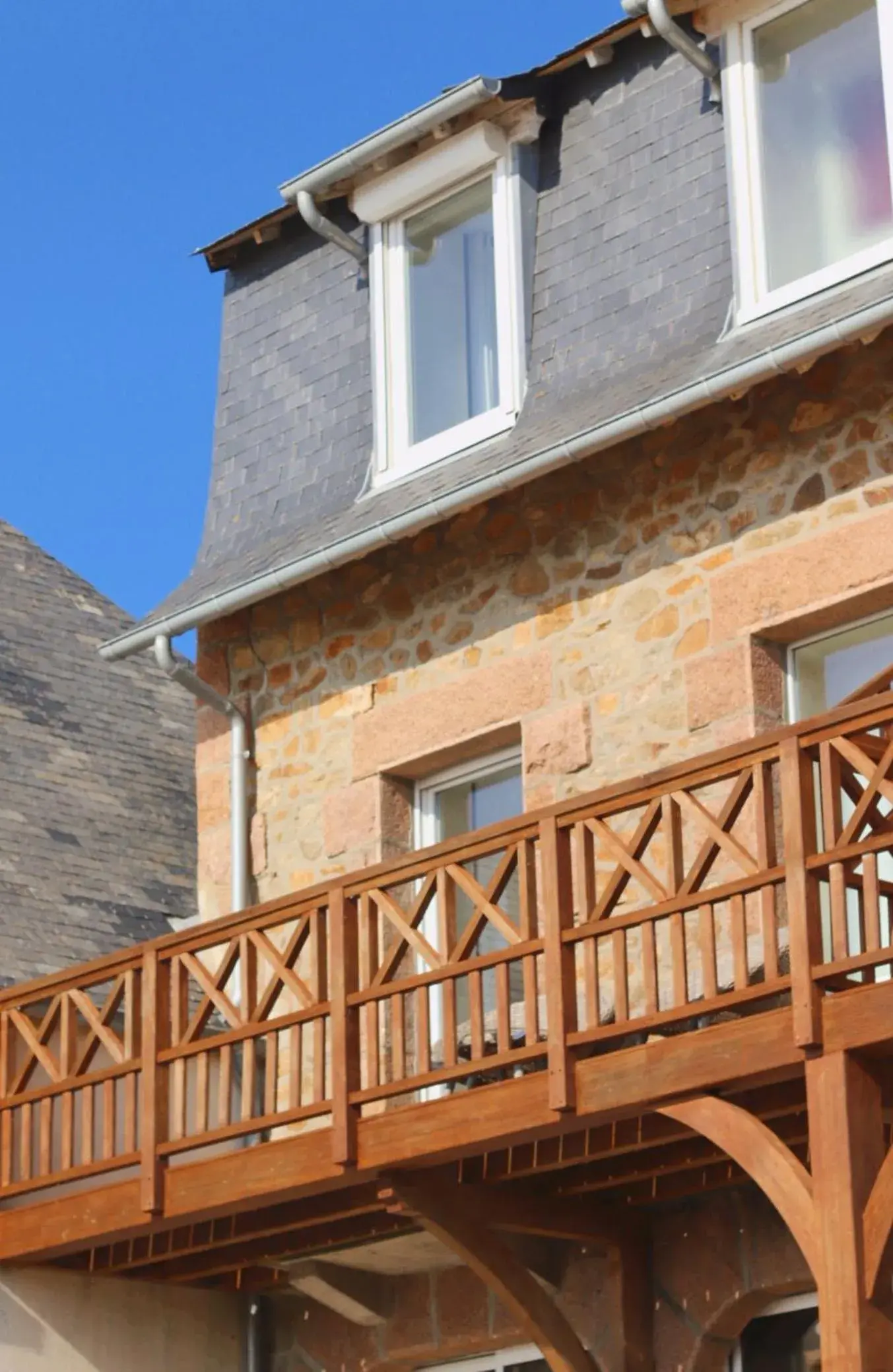 Property building in Logis Hôtel Saint Guirec Et De La Plage Property building in Logis Hôtel Saint Guirec Et De La Plage