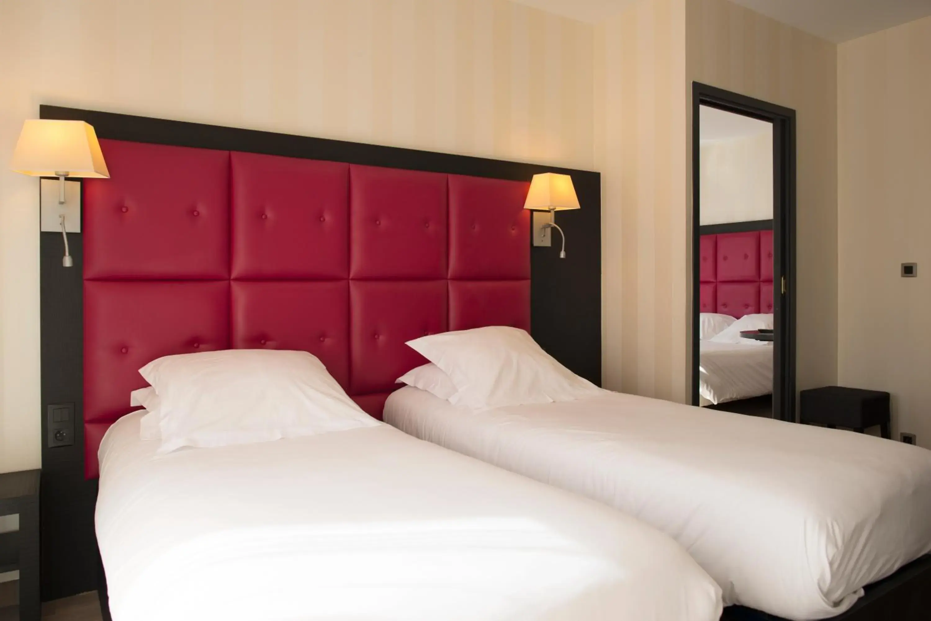 Photo of the whole room, Bed in Logis Hôtel Saint Guirec Et De La Plage Photo of the whole room, Bed in Logis Hôtel Saint Guirec Et De La Plage