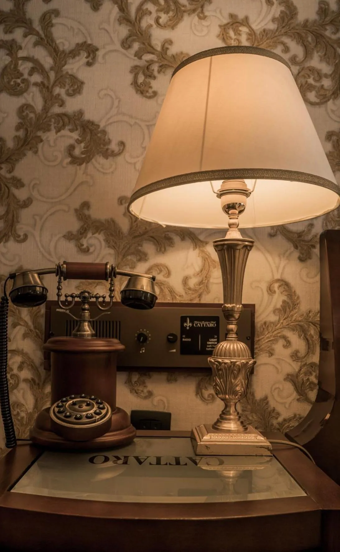 Decorative detail in Historic Boutique Hotel Cattaro