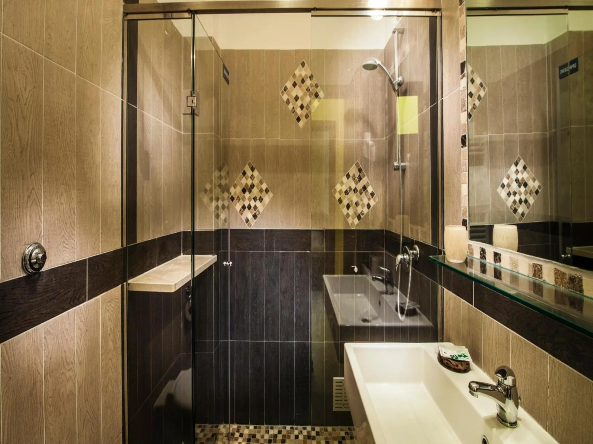 Bathroom in Hotel Il Cavaliere Nero