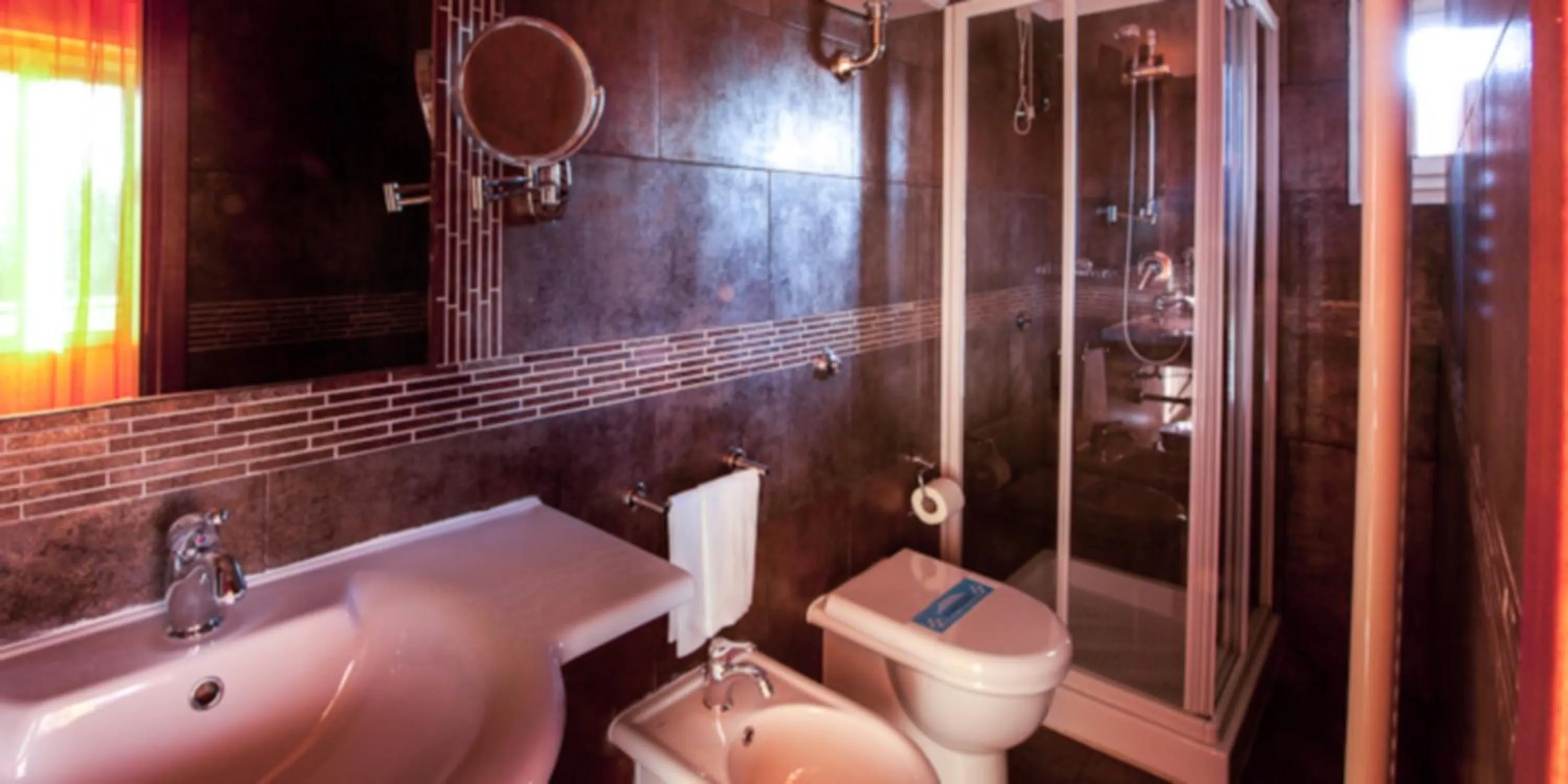 Bathroom in Hotel Il Cavaliere Nero