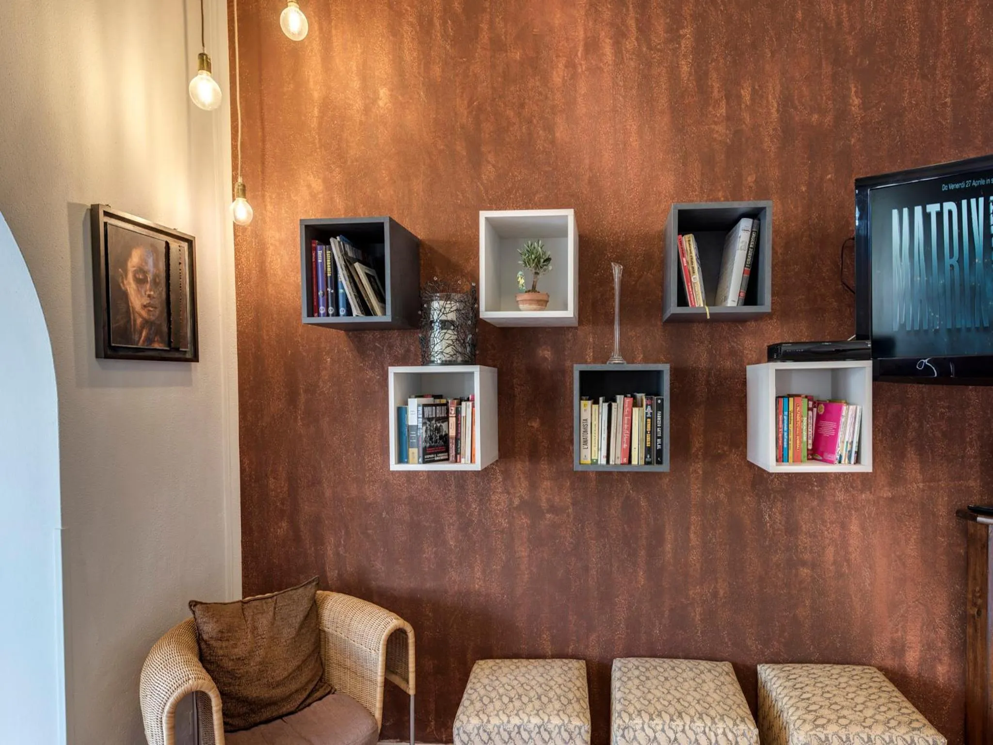 Library in Hotel Azzurra