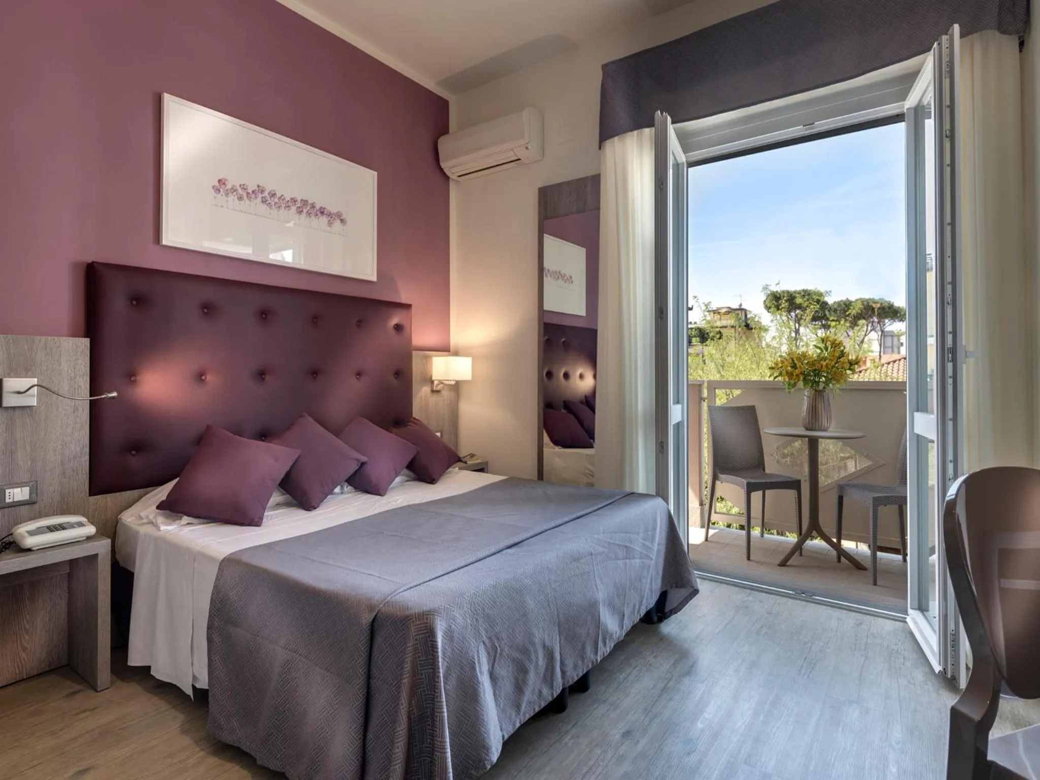 Bed in Hotel Azzurra