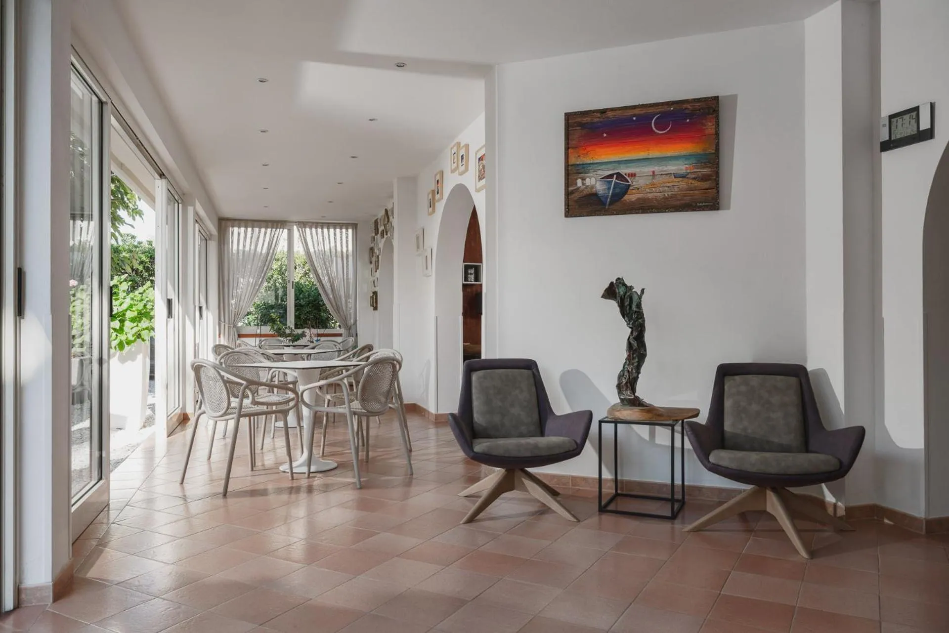 Living room in Hotel Azzurra