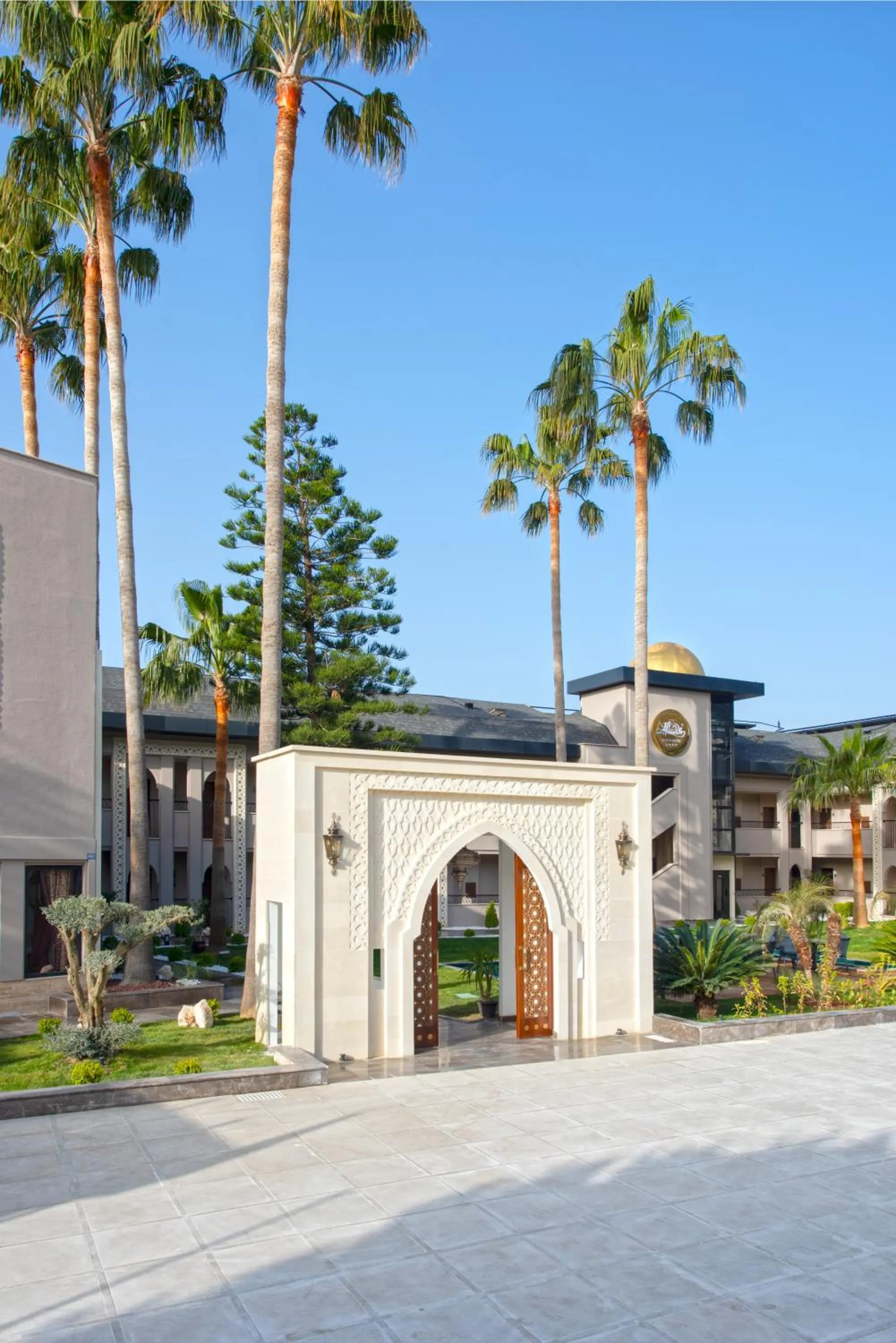 Facade/entrance in Alaaddin Beach Hotel - Adult Only