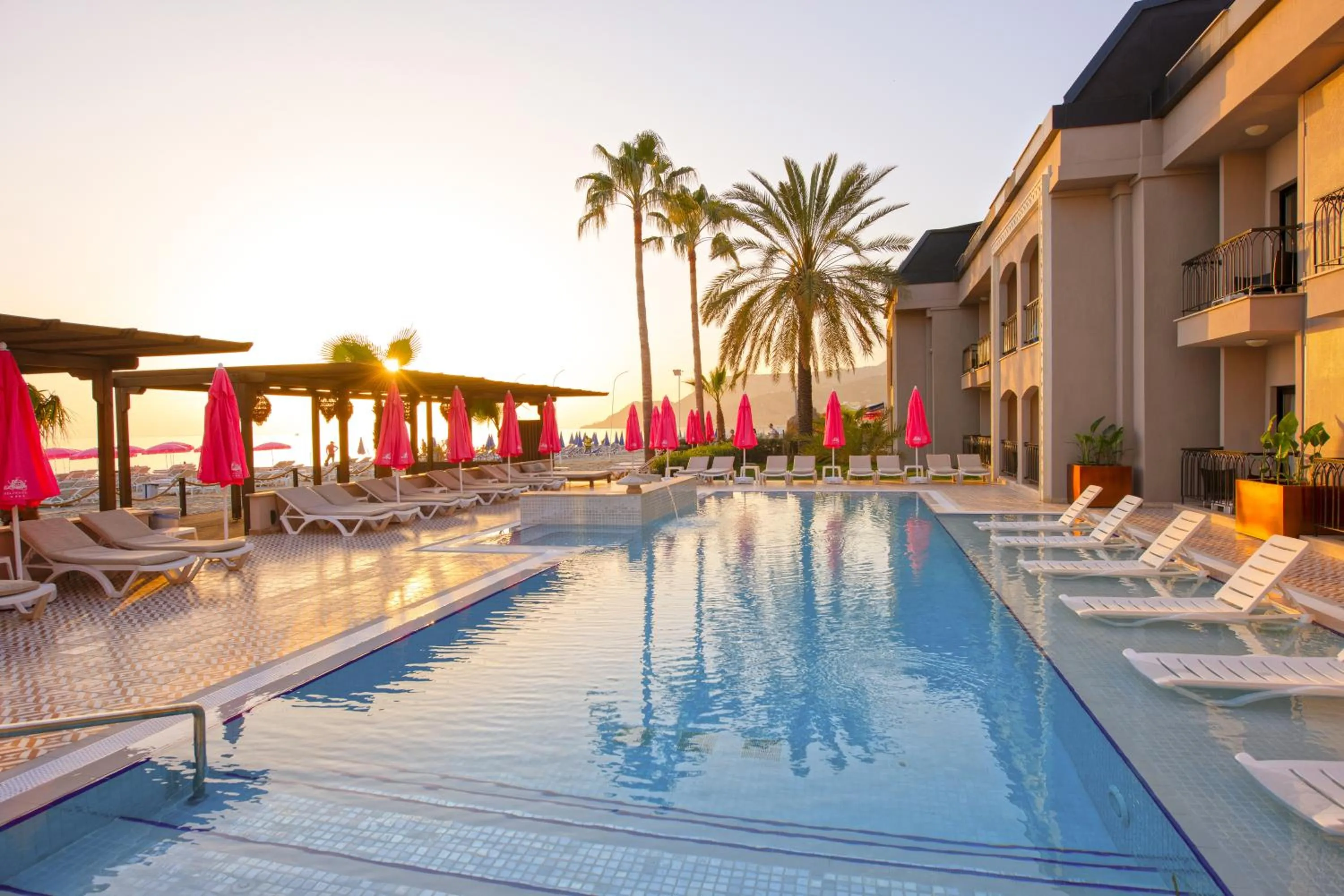 Swimming pool in Alaaddin Beach Hotel - Adult Only