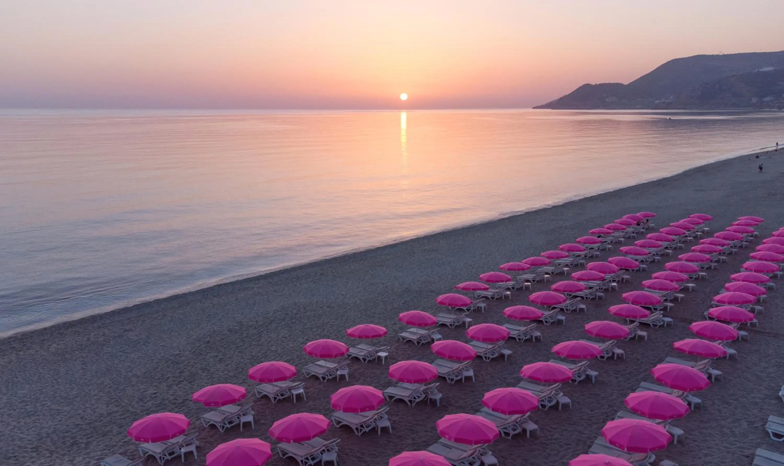 Beach in Alaaddin Beach Hotel - Adult Only