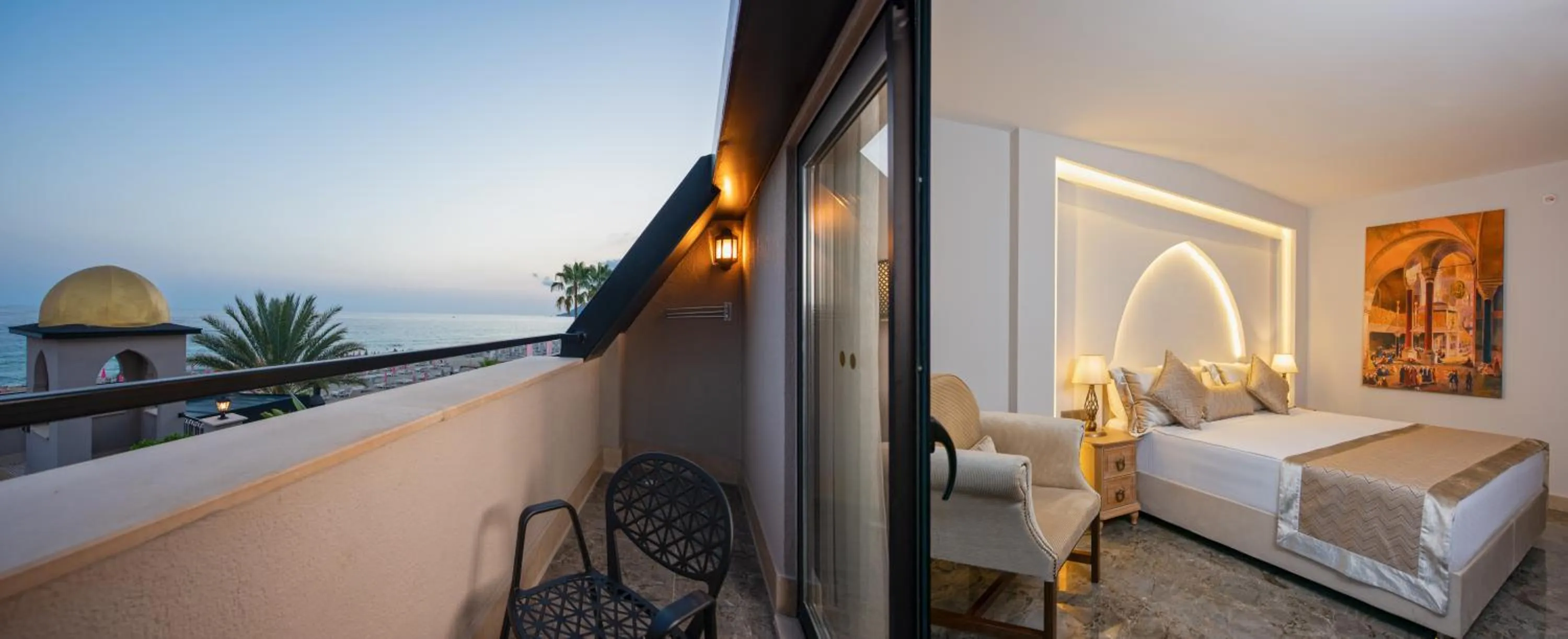 Bed in Alaaddin Beach Hotel - Adult Only