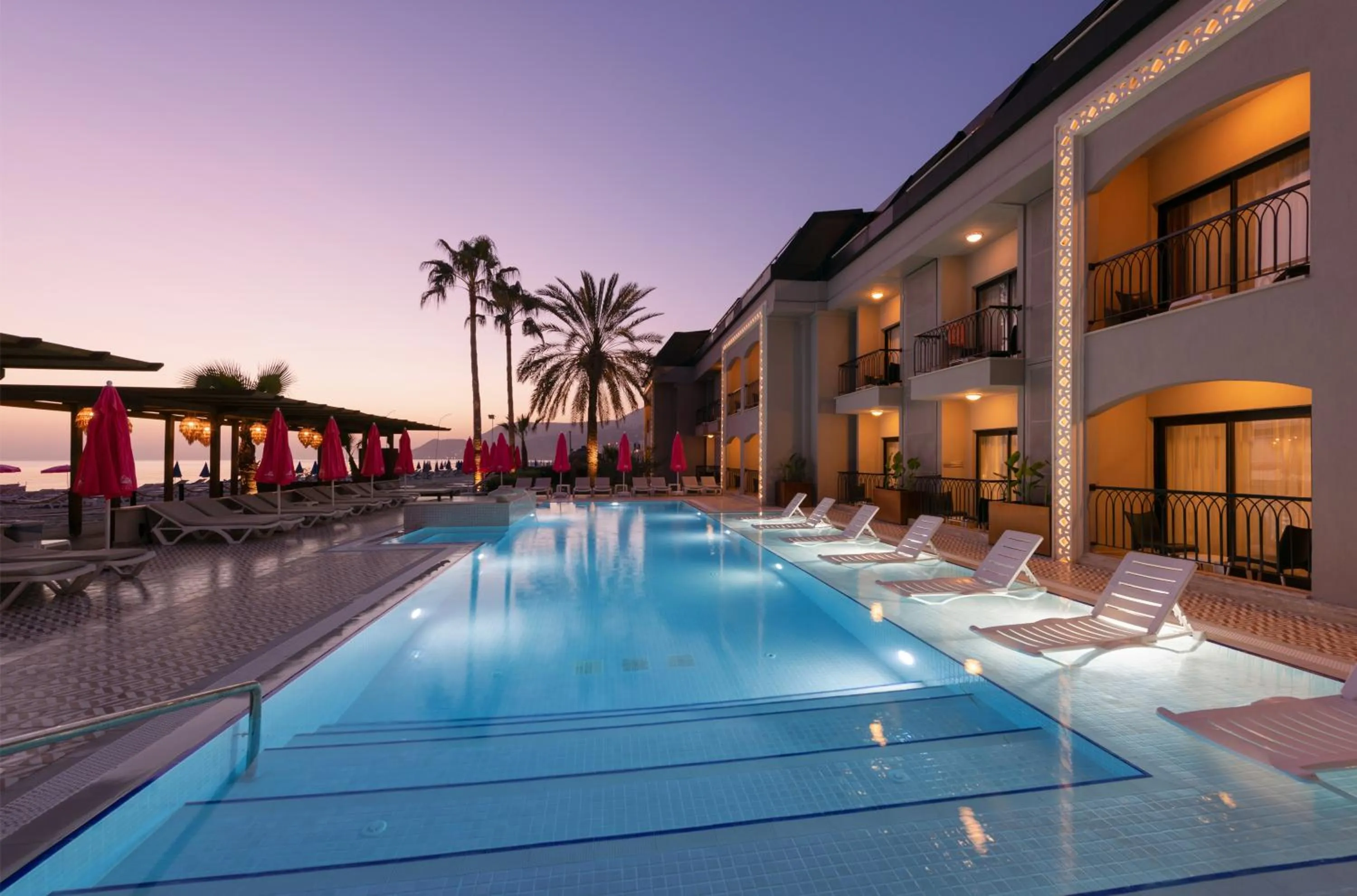 Swimming pool in Alaaddin Beach Hotel - Adult Only