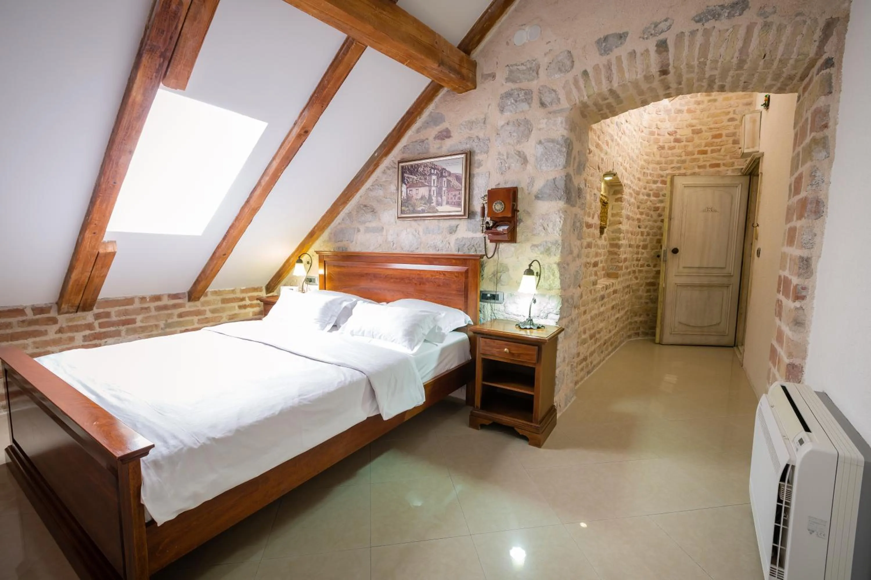 Bed in Hotel Villa Duomo